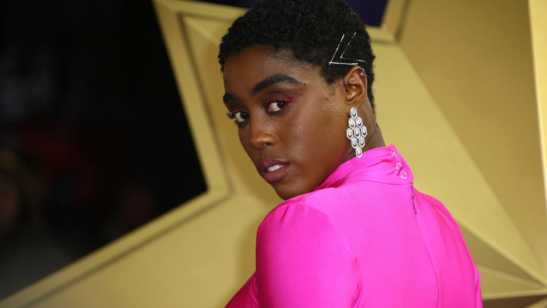 Lashana Lynch, No Time to Die, New James Bond, Badass female agent, 1920x1080 Full HD Desktop