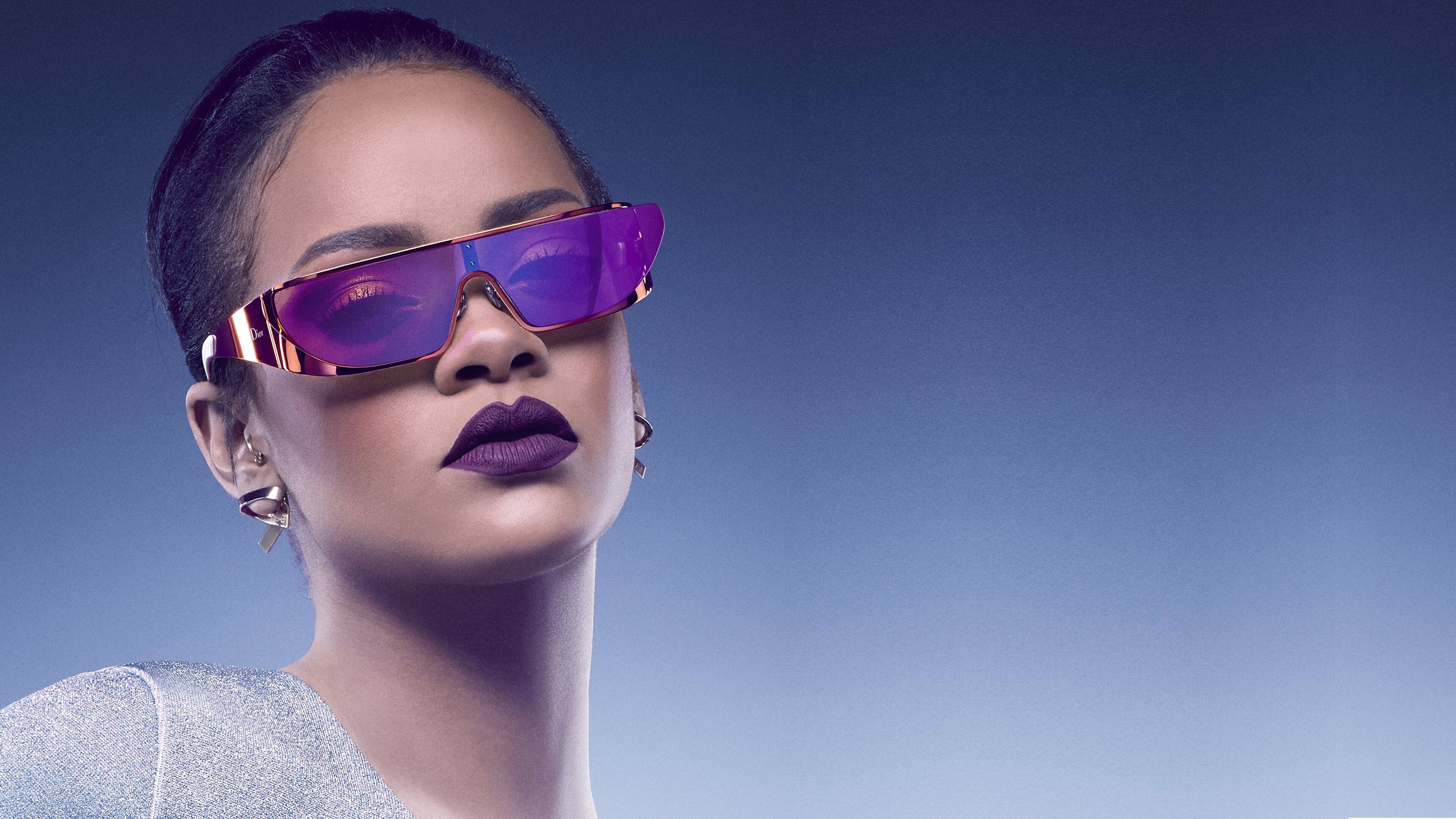 Dior collaboration, Rihanna Wallpaper, 3840x2160 4K Desktop