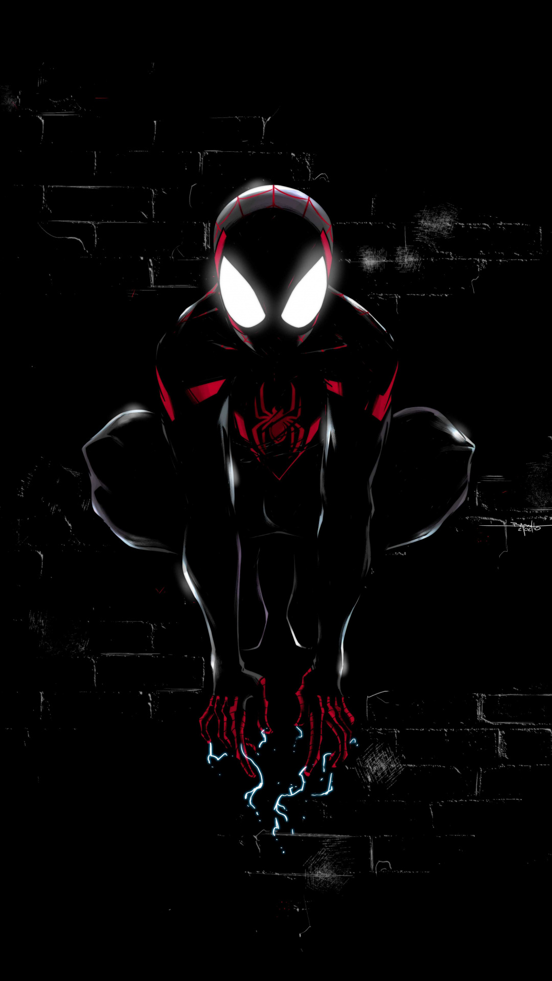 Miles Morales, For Lock Screen Wallpaper, 1080x1920 Full HD Phone