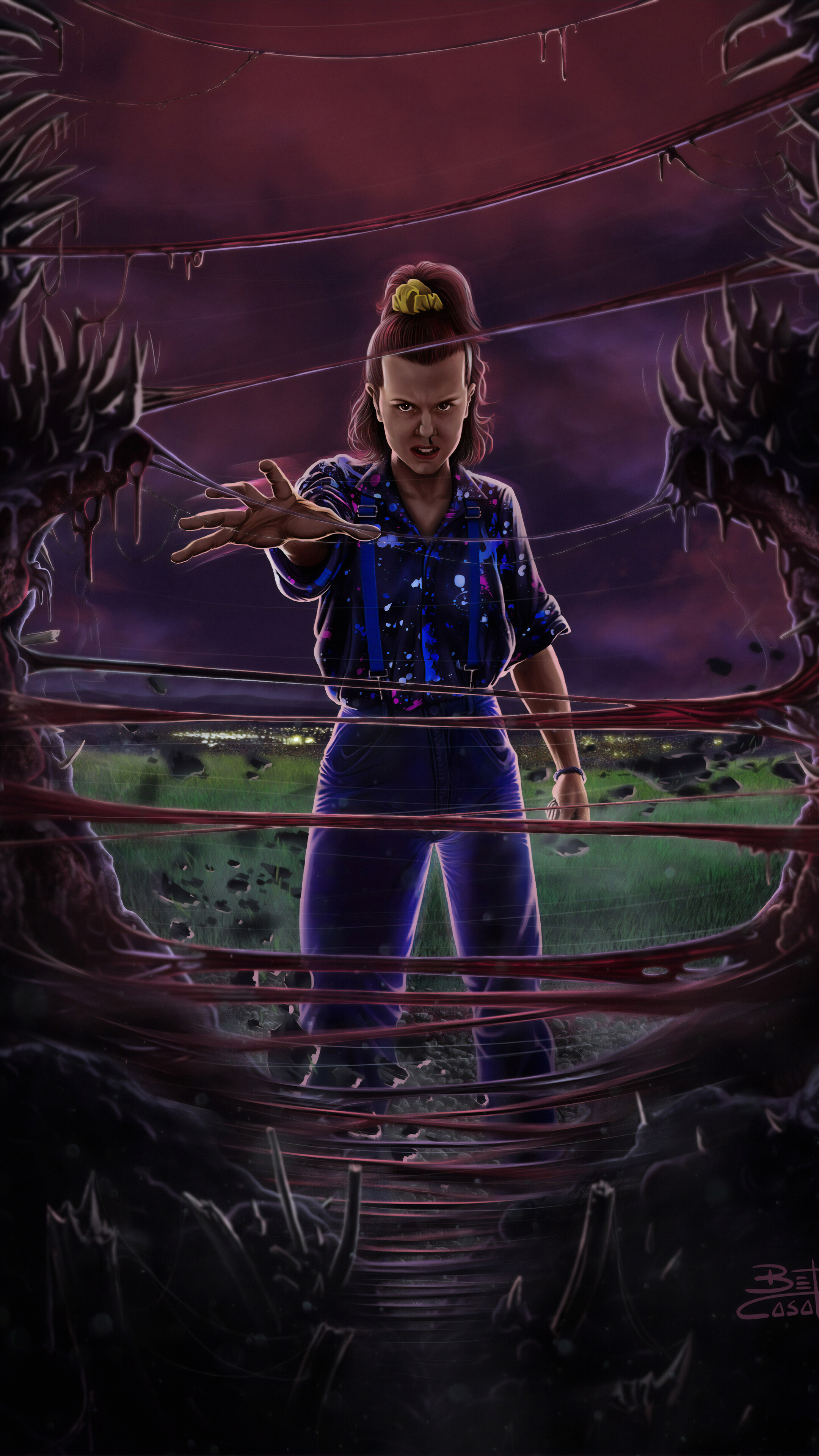 Stranger Things, Eleven, Sony Xperia X, 2160x3840 4K Phone