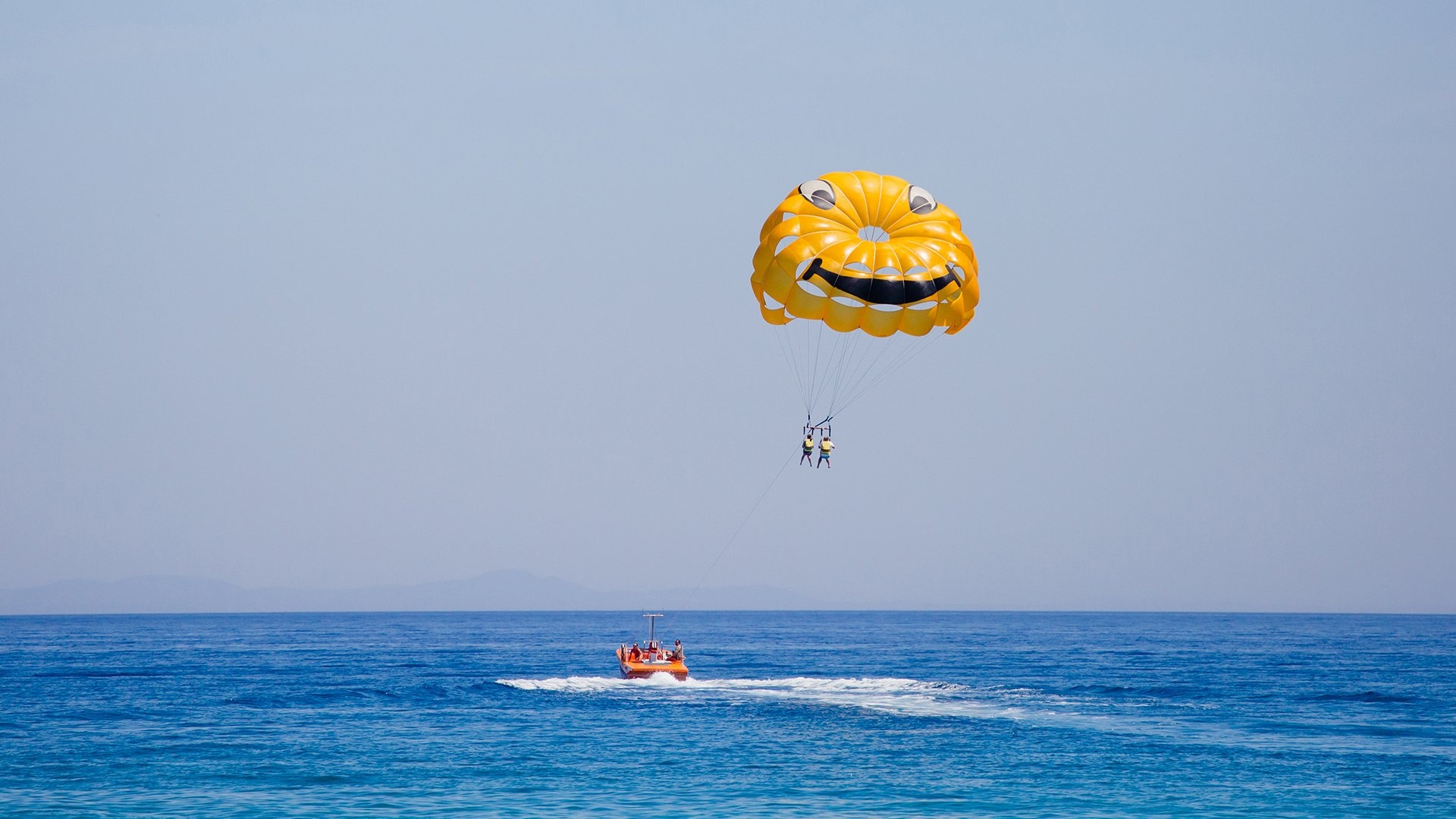 Kekova Island, Parasailing Wallpaper, 1920x1080 Full HD Desktop