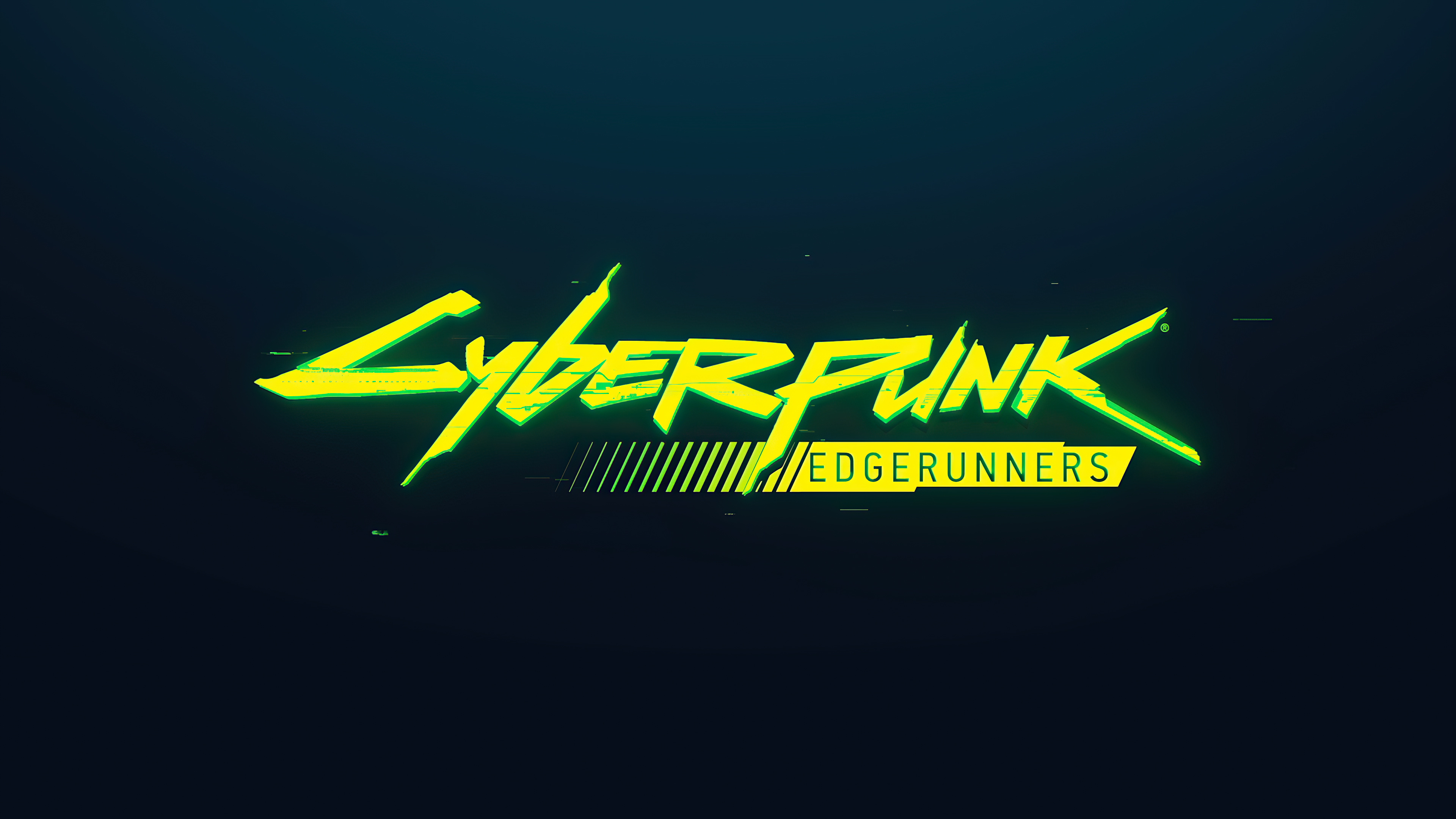 Logo, Cyberpunk: Edgerunners Wallpaper, 3840x2160 4K Desktop