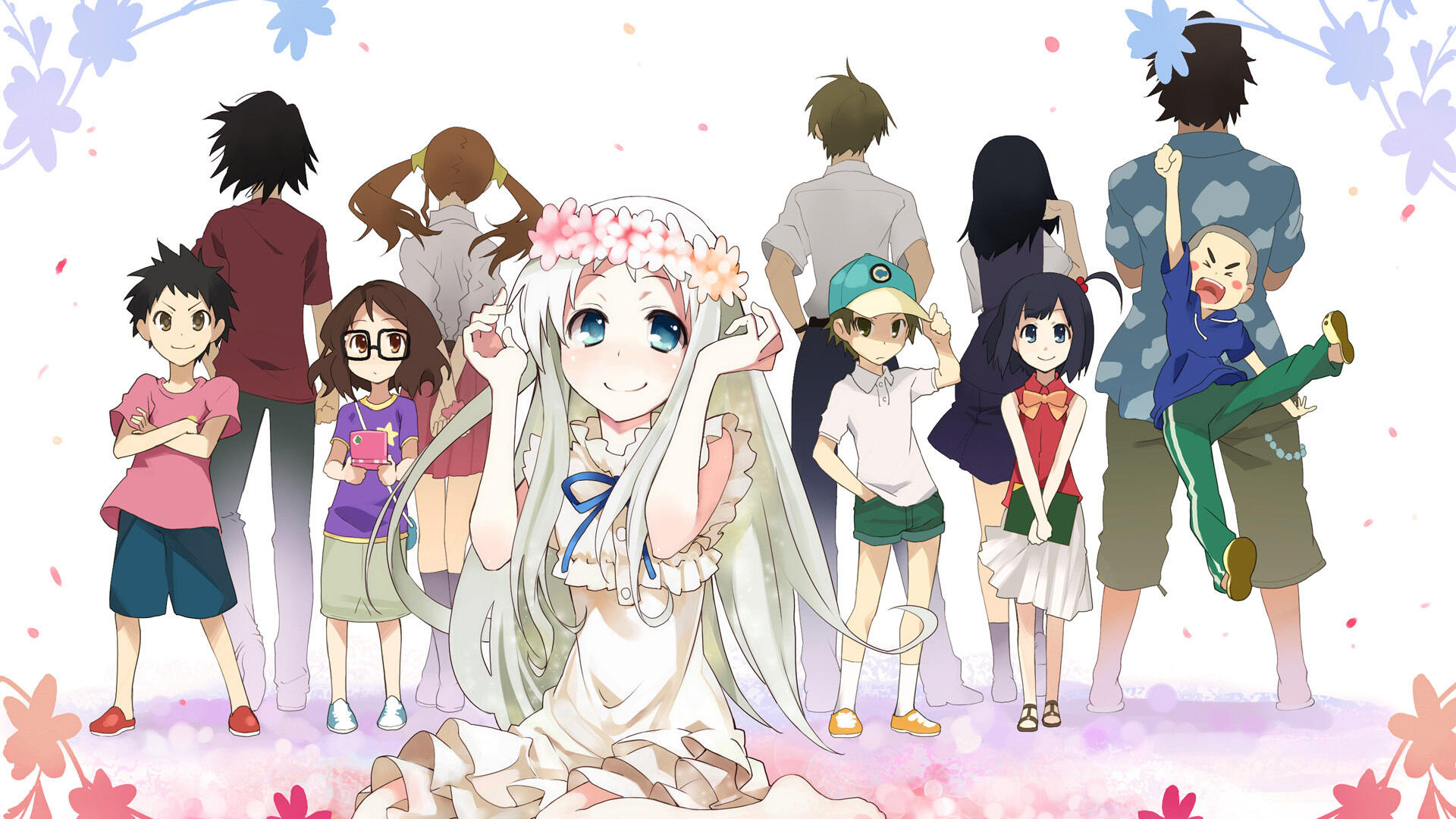 Anohana (Anime), Blume wir sahen, Bild von 2, Unforgettable moments, 1920x1080 Full HD Desktop