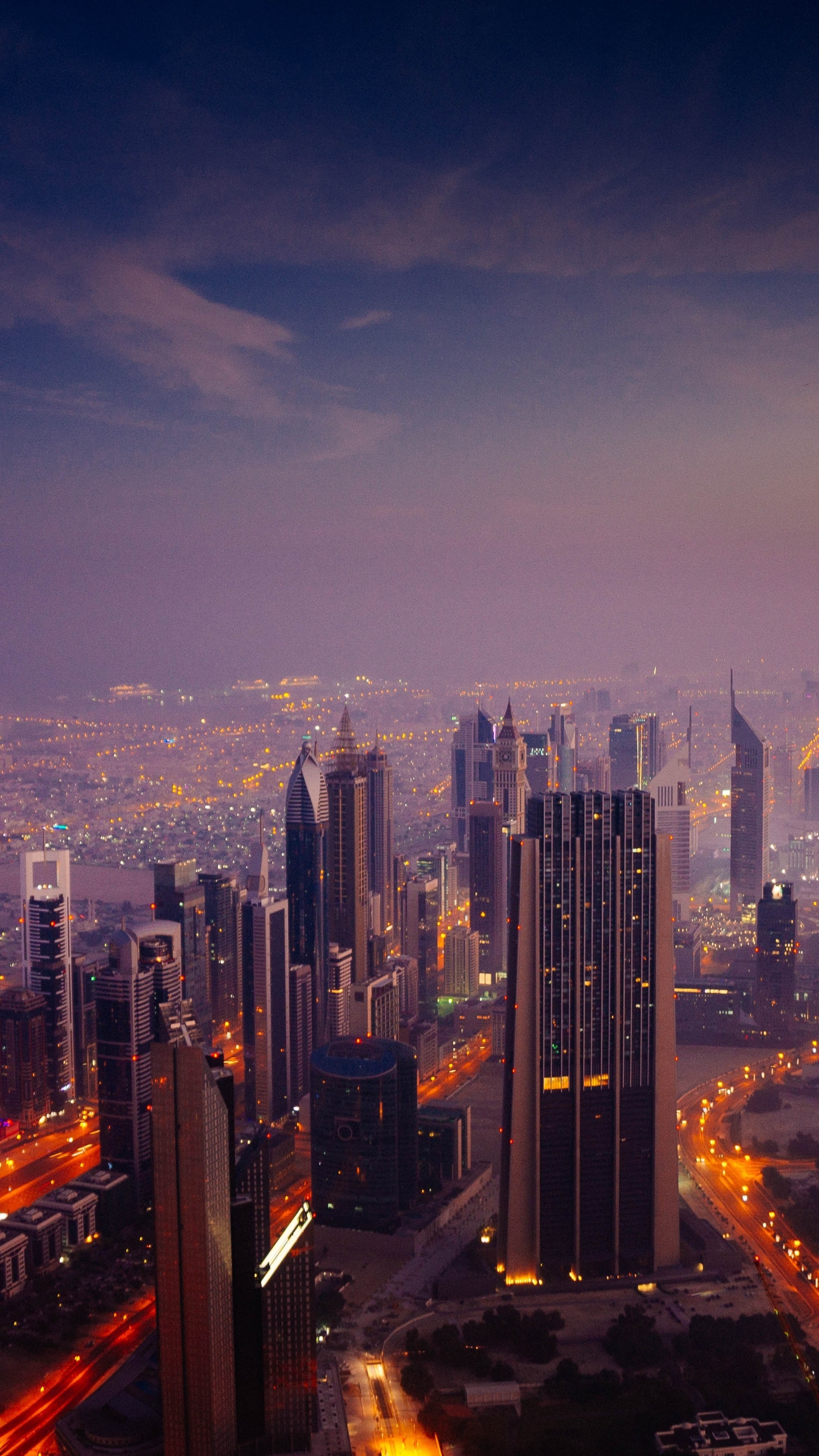 Dubai sunrise, 5K wallpaper, Cityscape beauty, Sony Xperia HD, 2160x3840 4K Phone