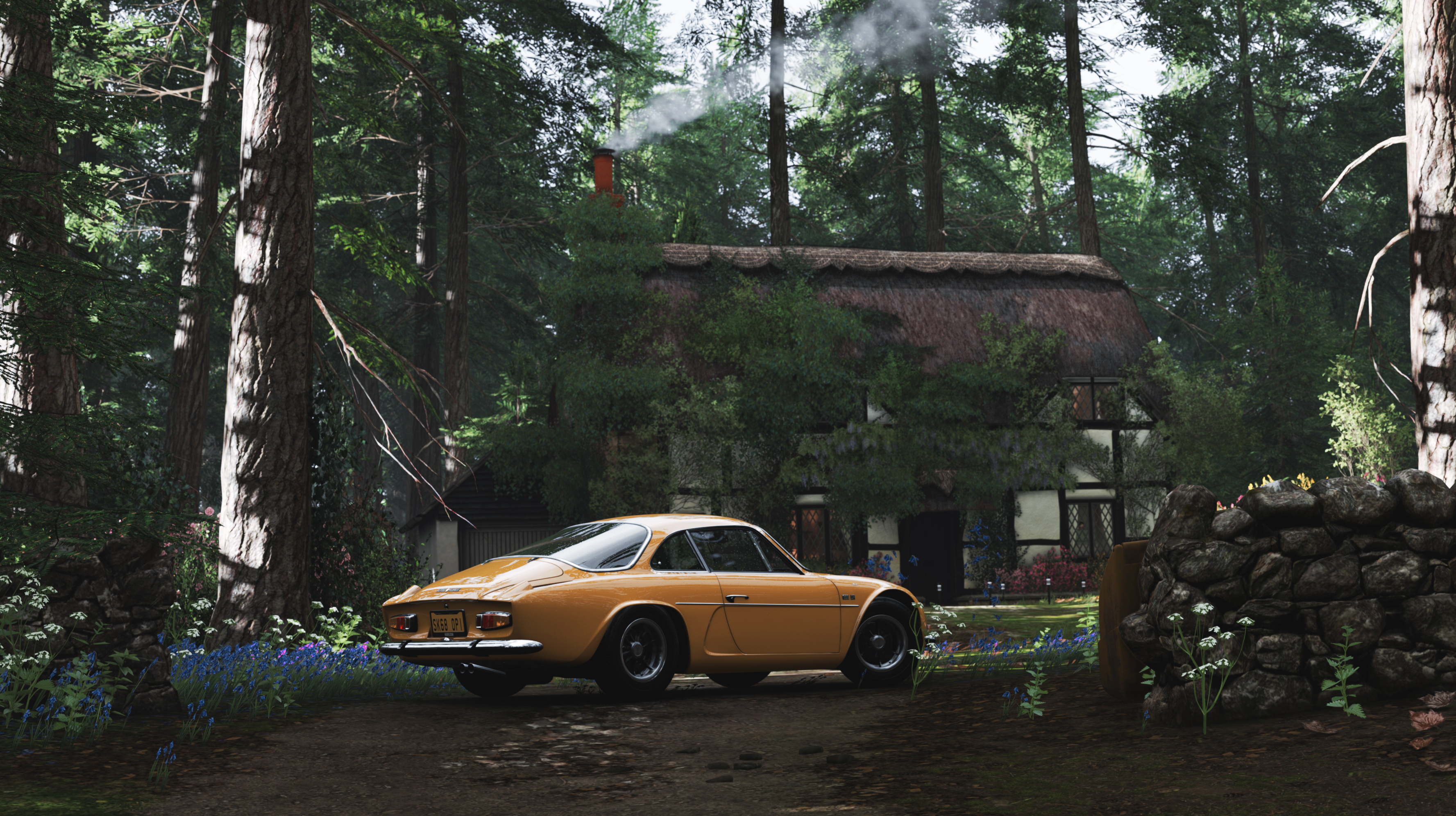 Forza Horizon, Alpine A110 Wallpaper, 3560x2000 HD Desktop