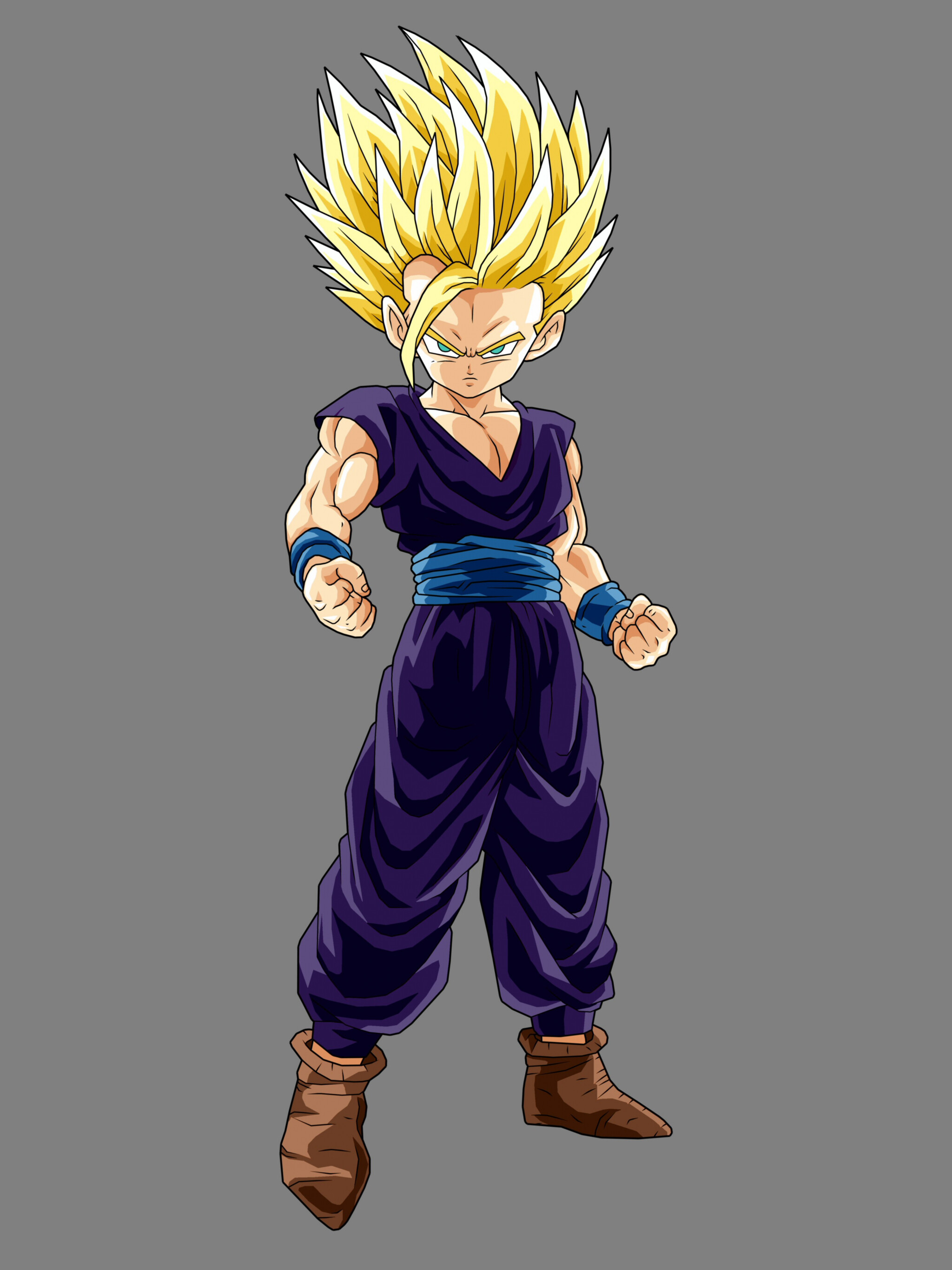 Gohan, Anime protagonist, Dragon Ball Z, Majin Boo, 2050x2740 HD Phone