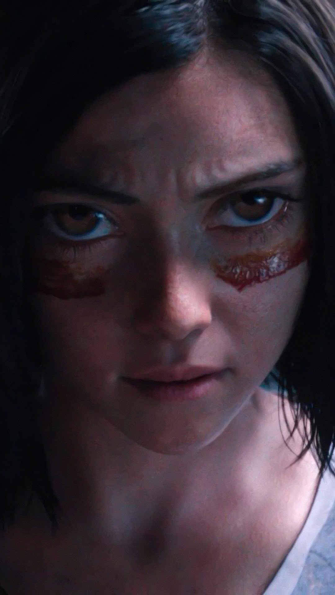 Alita, Battle Angel movie, 4K wallpaper, Sci-fi masterpiece, 1080x1920 Full HD Phone