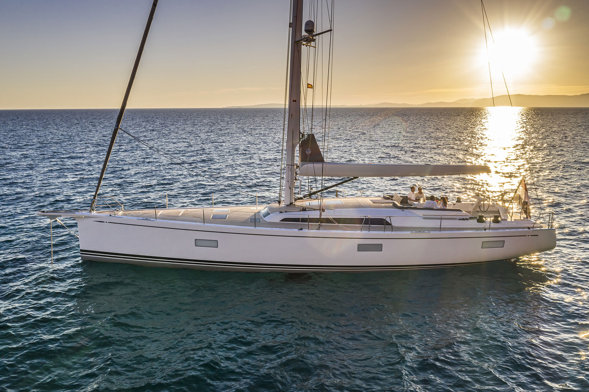 Pleasure Boat, Swan 65, Nautors Swan, Sailing elegance, 2000x1340 HD Desktop
