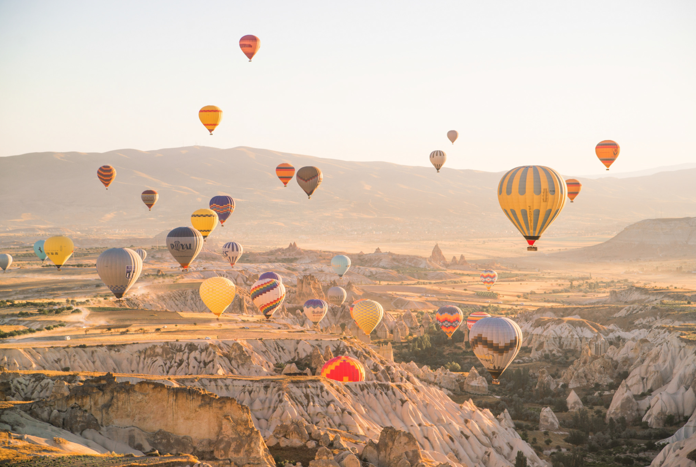 Hot air balloons, Cappadocia Wallpaper, 2390x1600 HD Desktop