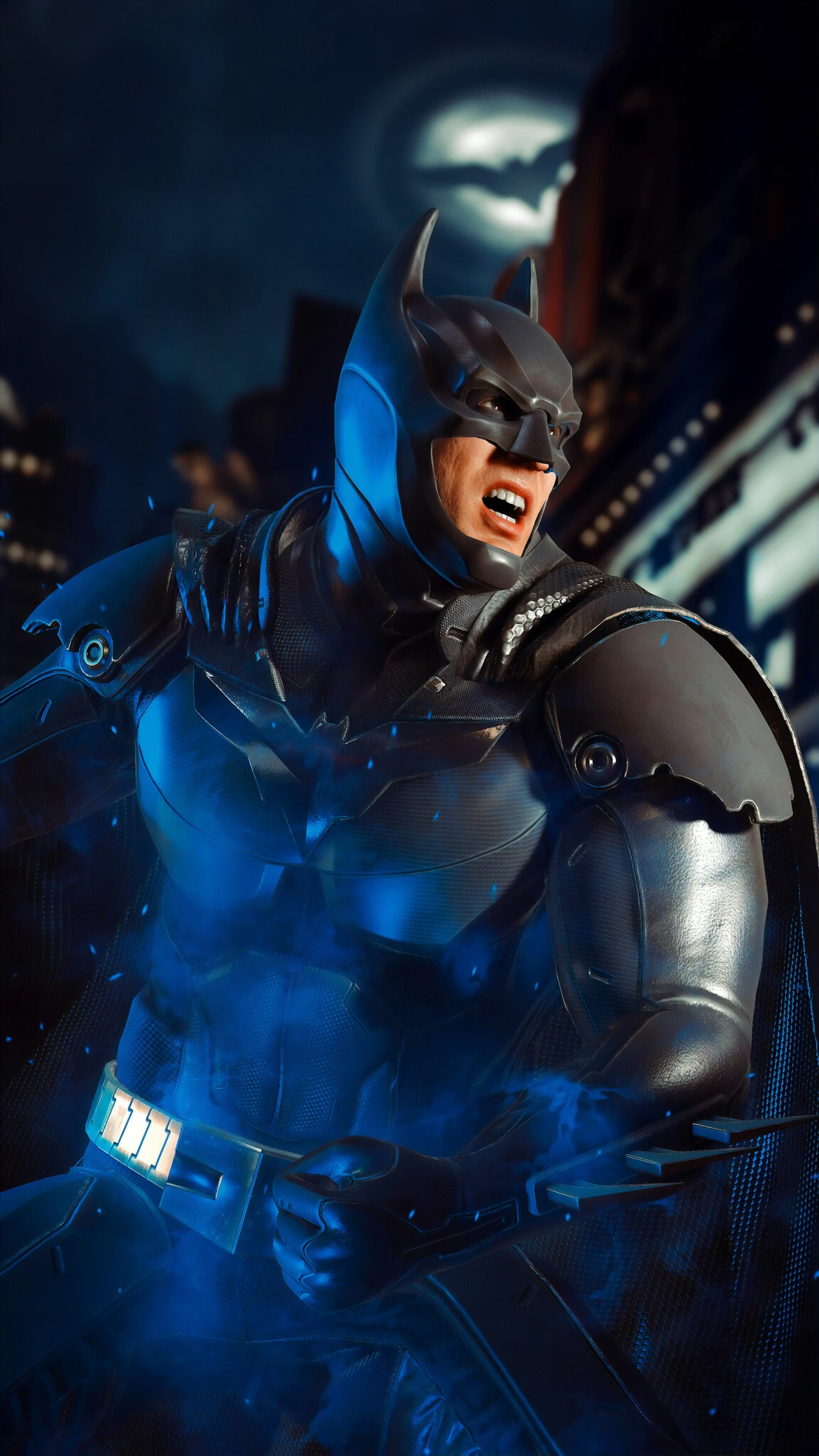 Batman, Injustice Wallpaper, 2160x3840 4K Phone