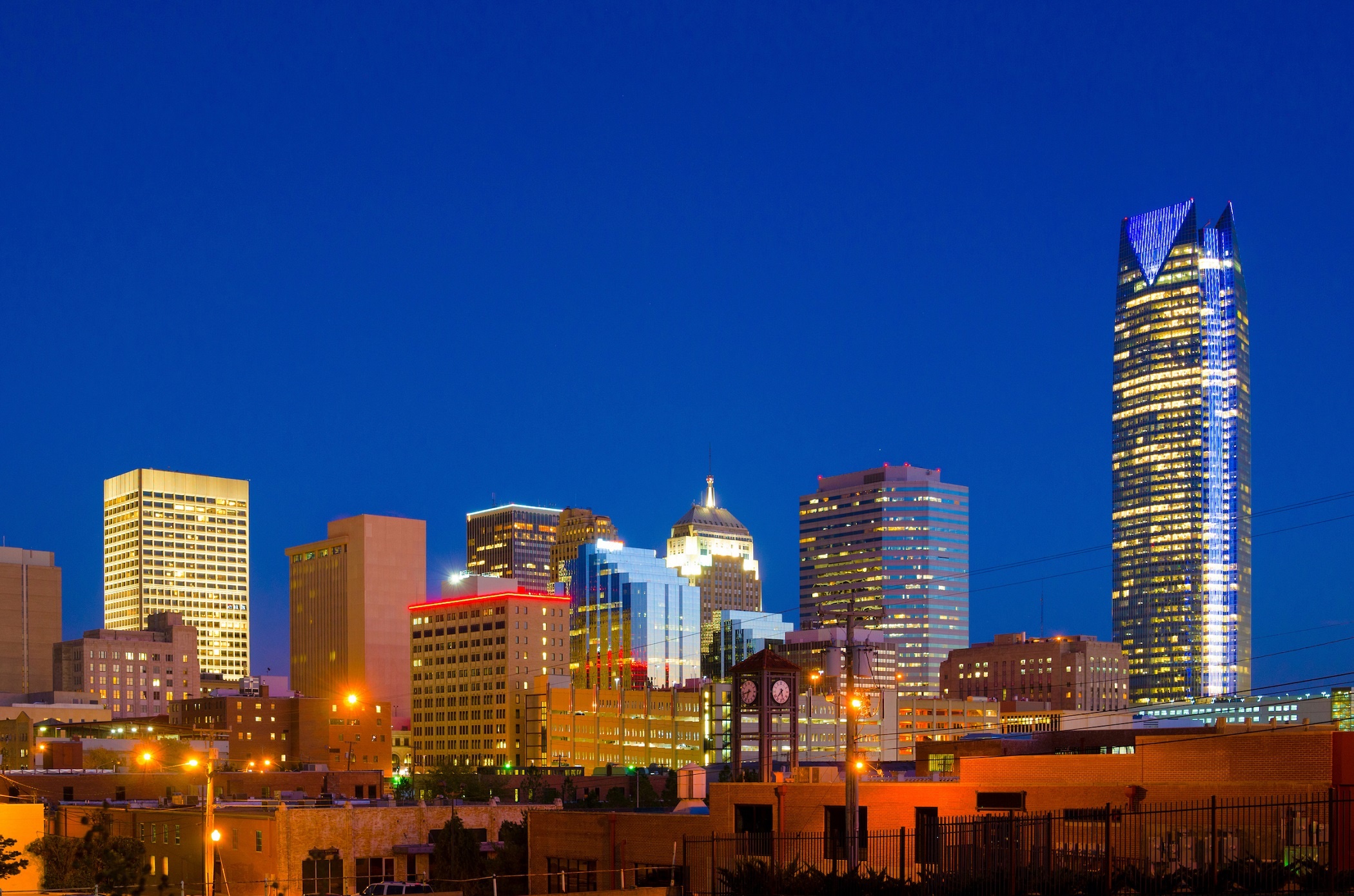 Oklahoma City Skyline, Coronavirus impact, Oklahoma City economy, Unclear extent, 2100x1390 HD Desktop