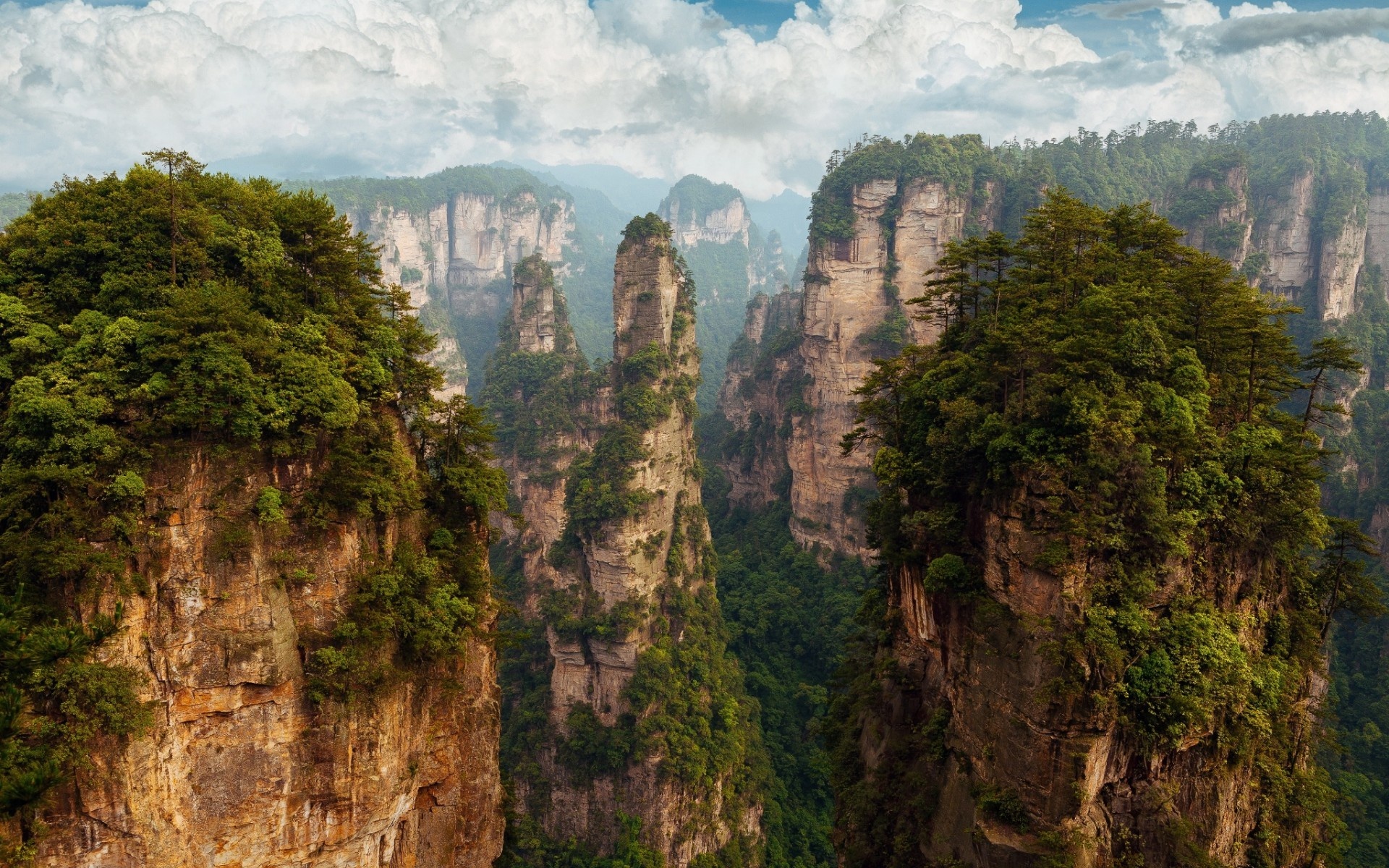 Zhangjiajie National Forest Park, Nature photography, China, Travels, 1920x1200 HD Desktop