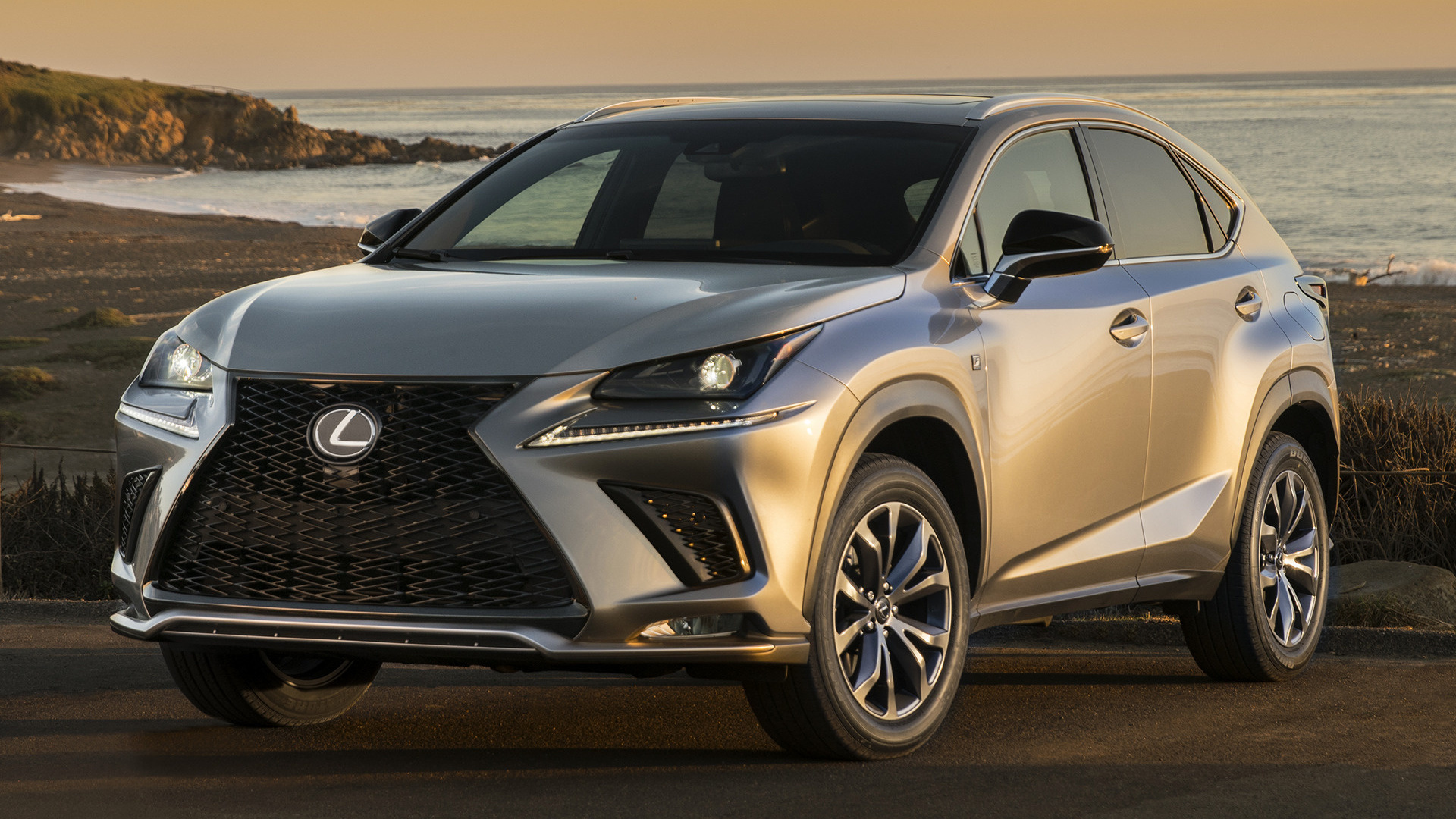 Lexus NX, F Sport edition, Uncompromising luxury, High-definition visuals, 1920x1080 Full HD Desktop