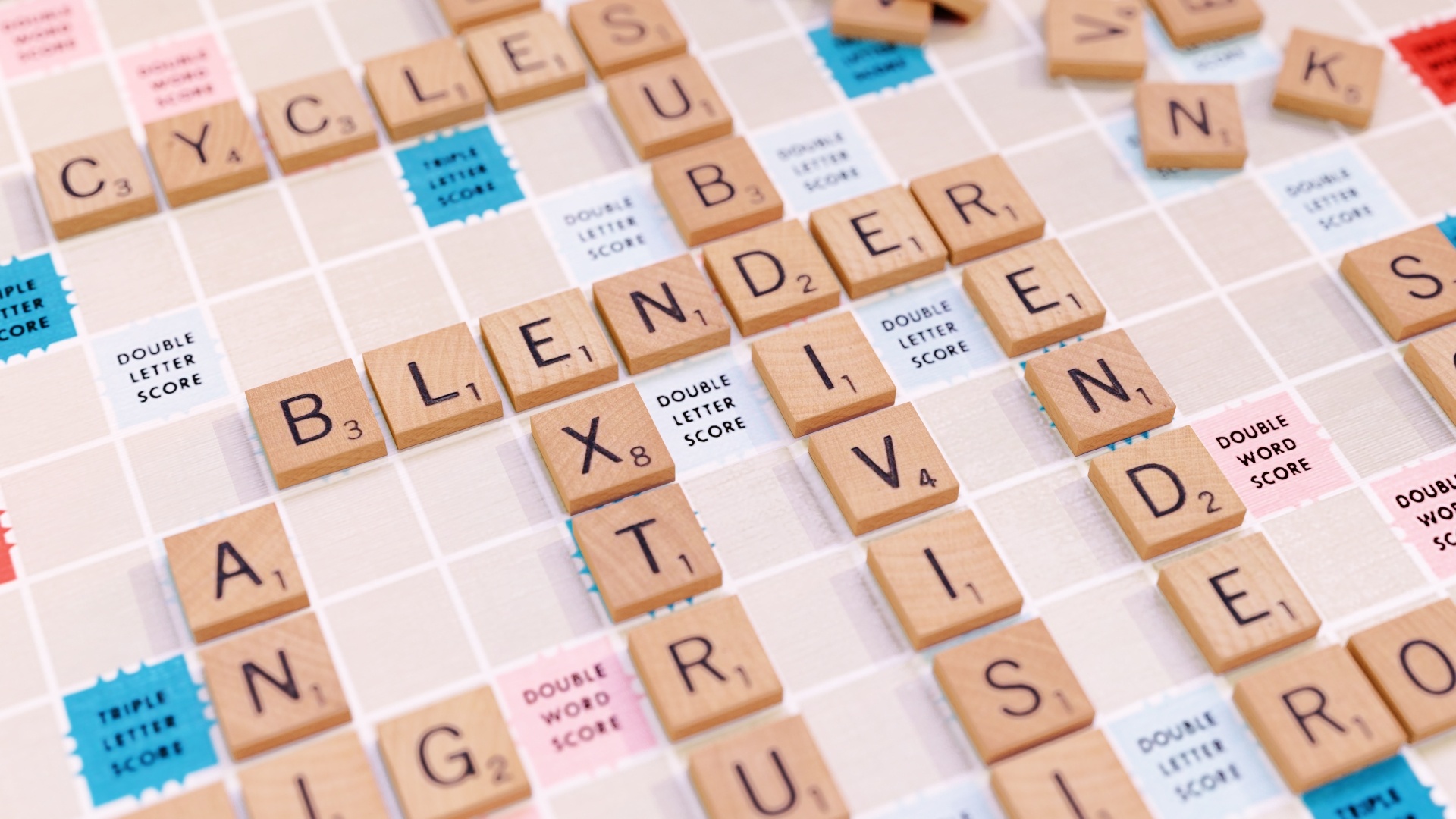 Scrabble, Blender Edition, Finished Projects, Blender Artists, 1920x1080 Full HD Desktop