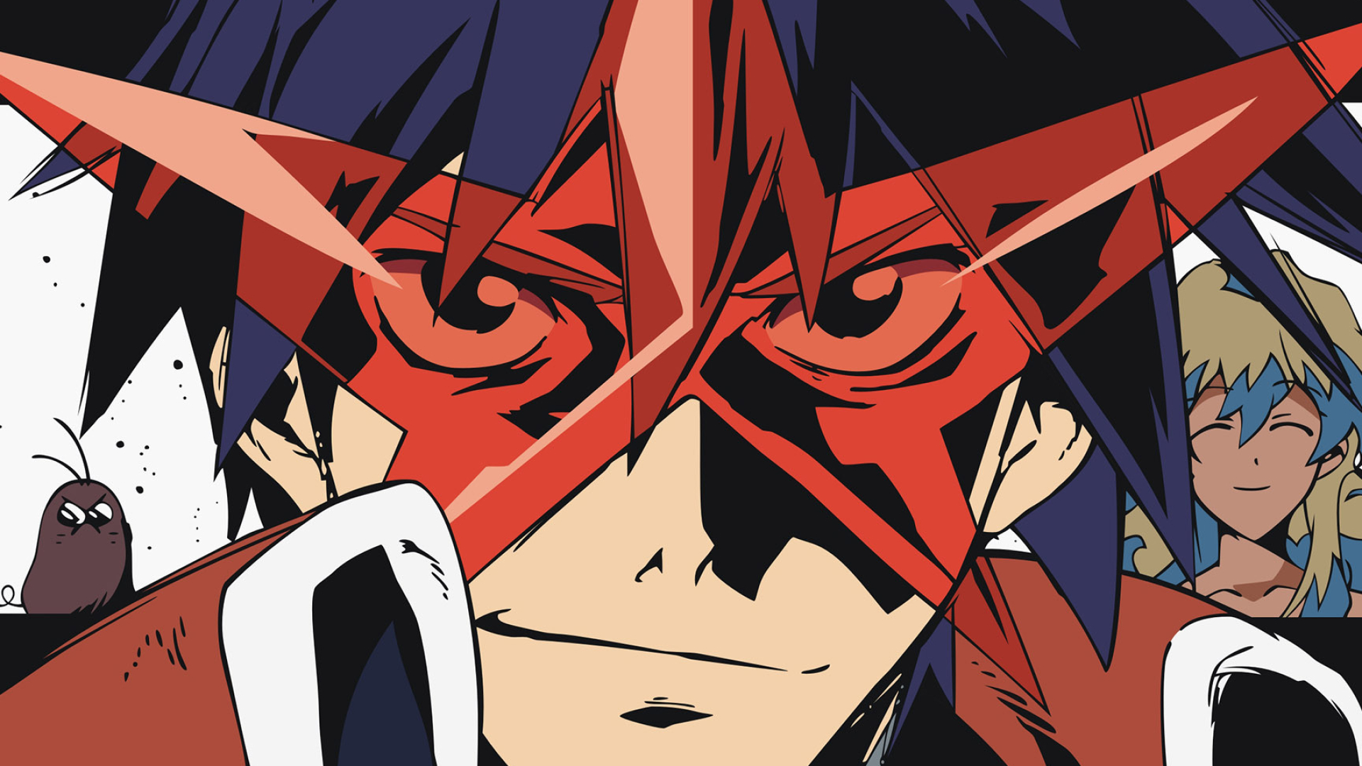 Kamina, Tengen Toppa Gurren Lagann, Anime wallpapers, Yoko's iconic pose, 1920x1080 Full HD Desktop