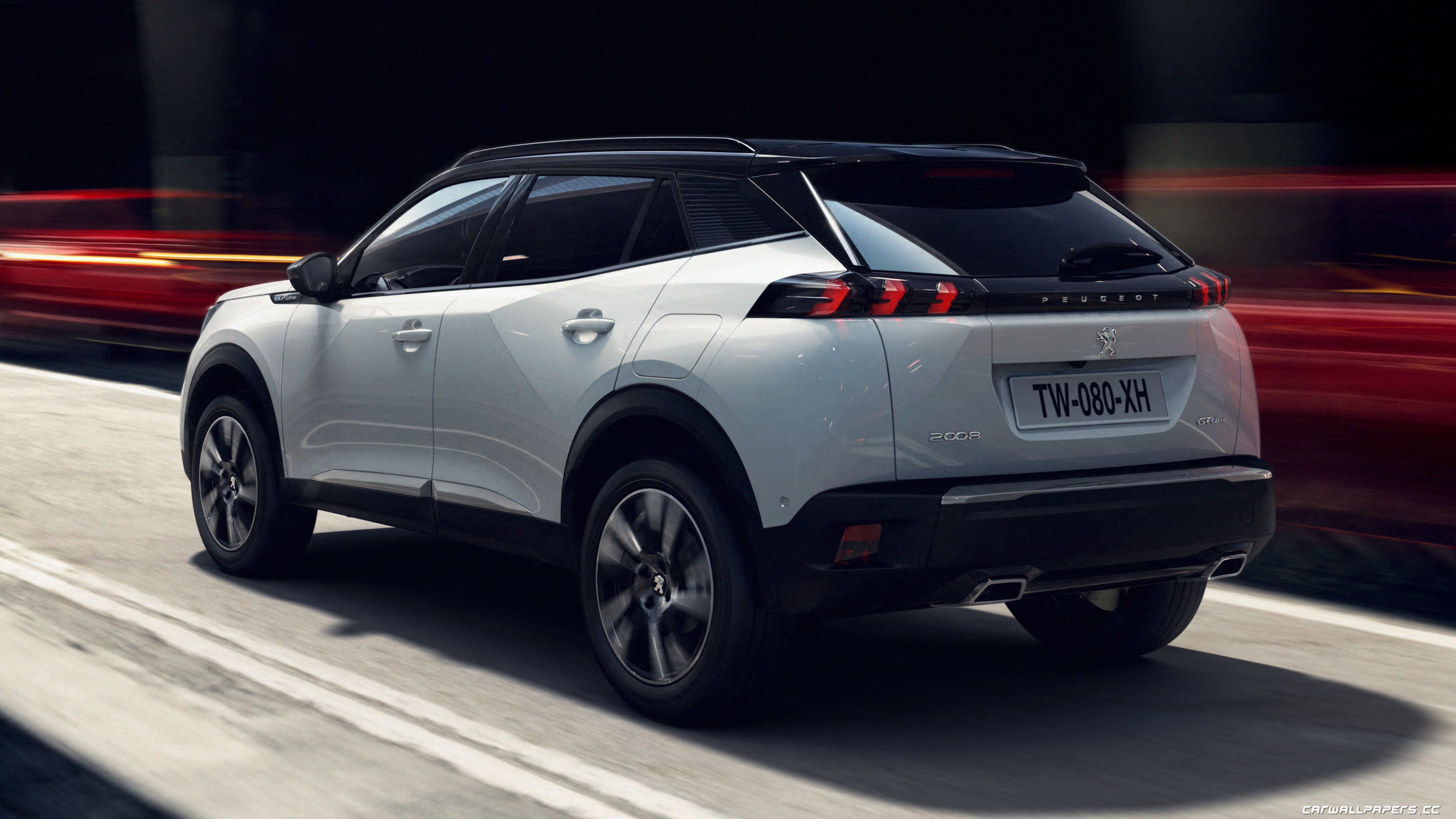 Peugeot 2008, Auto, Desktop Wallpapers, GT Line, 3840x2160 4K Desktop