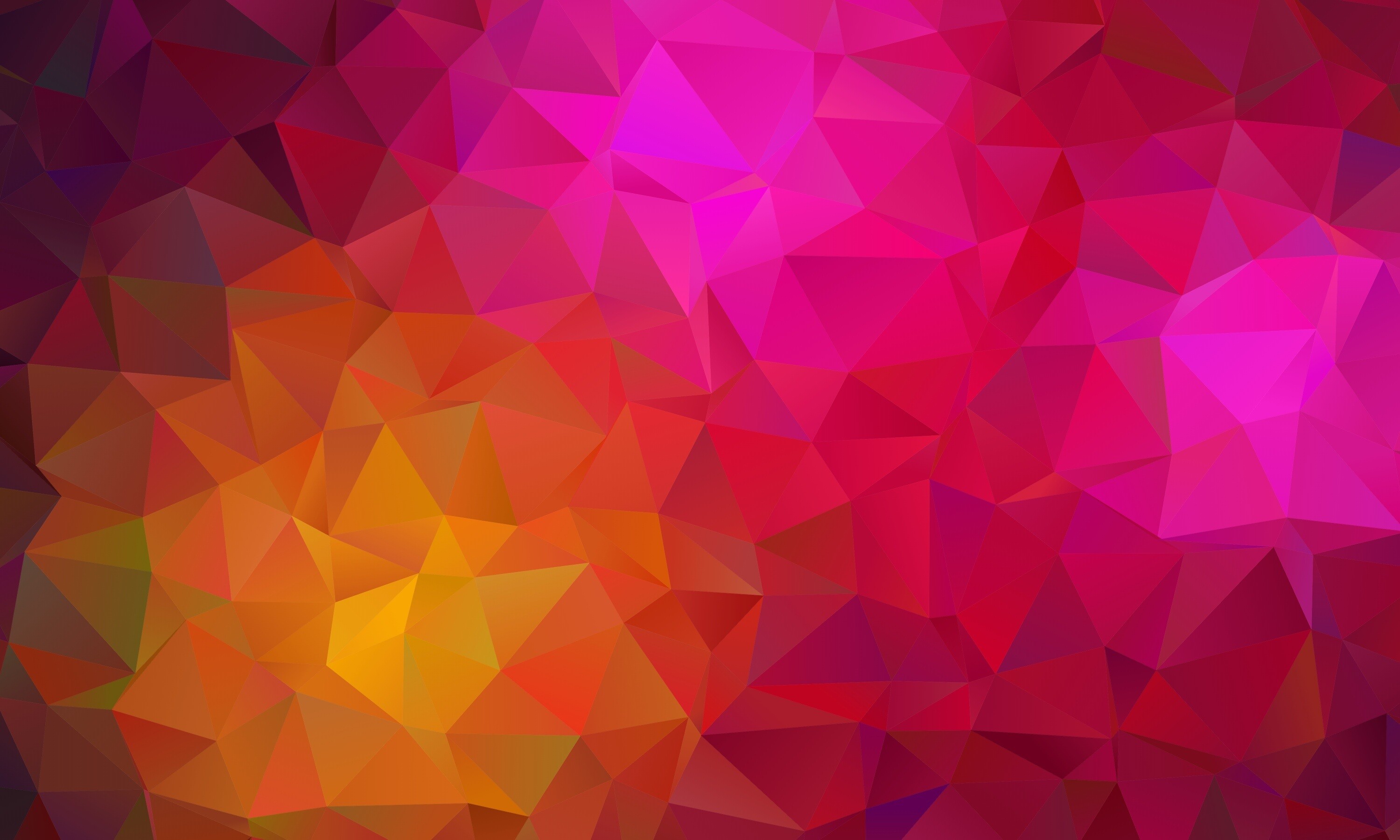 Geometric Abstract, Triangle geometric abstract, Artistic wallpapers, Vivid visuals, 3000x1800 HD Desktop