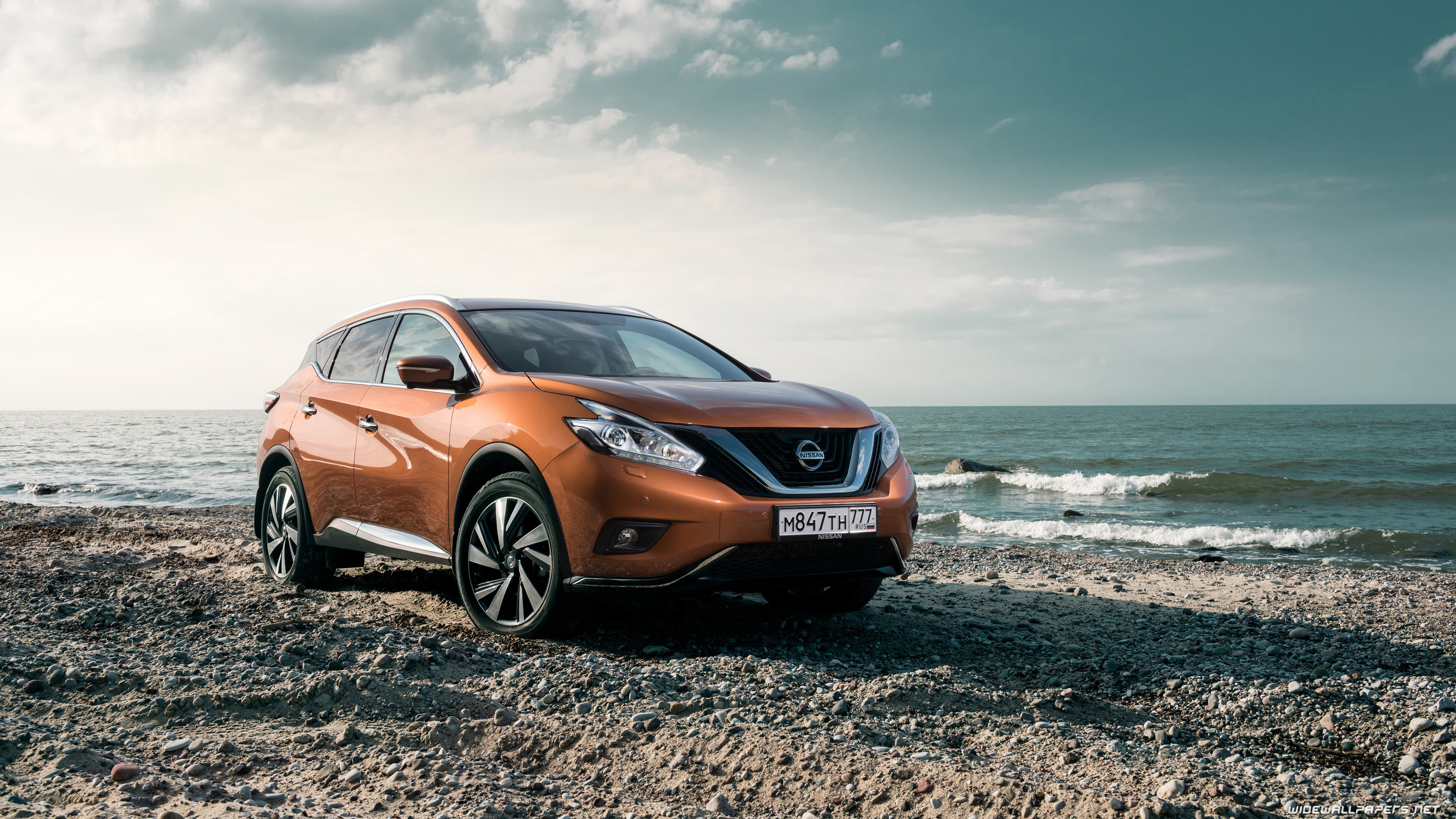 Nissan Murano, Stylish crossover, Spacious interior, Advanced safety features, 3840x2160 4K Desktop