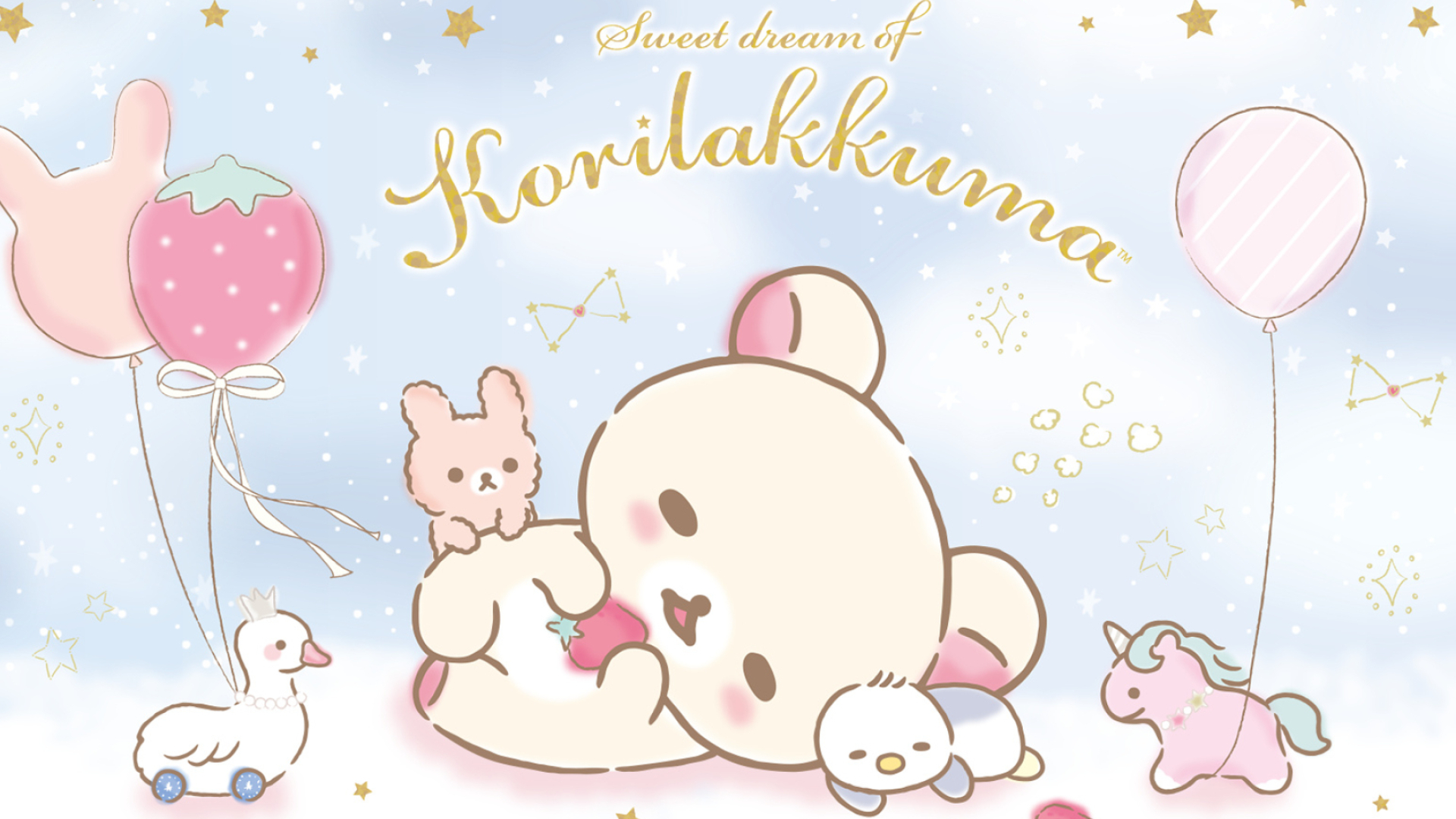 Rilakkuma Sweets, Cute wallpapers, 1920x1080 Full HD Desktop