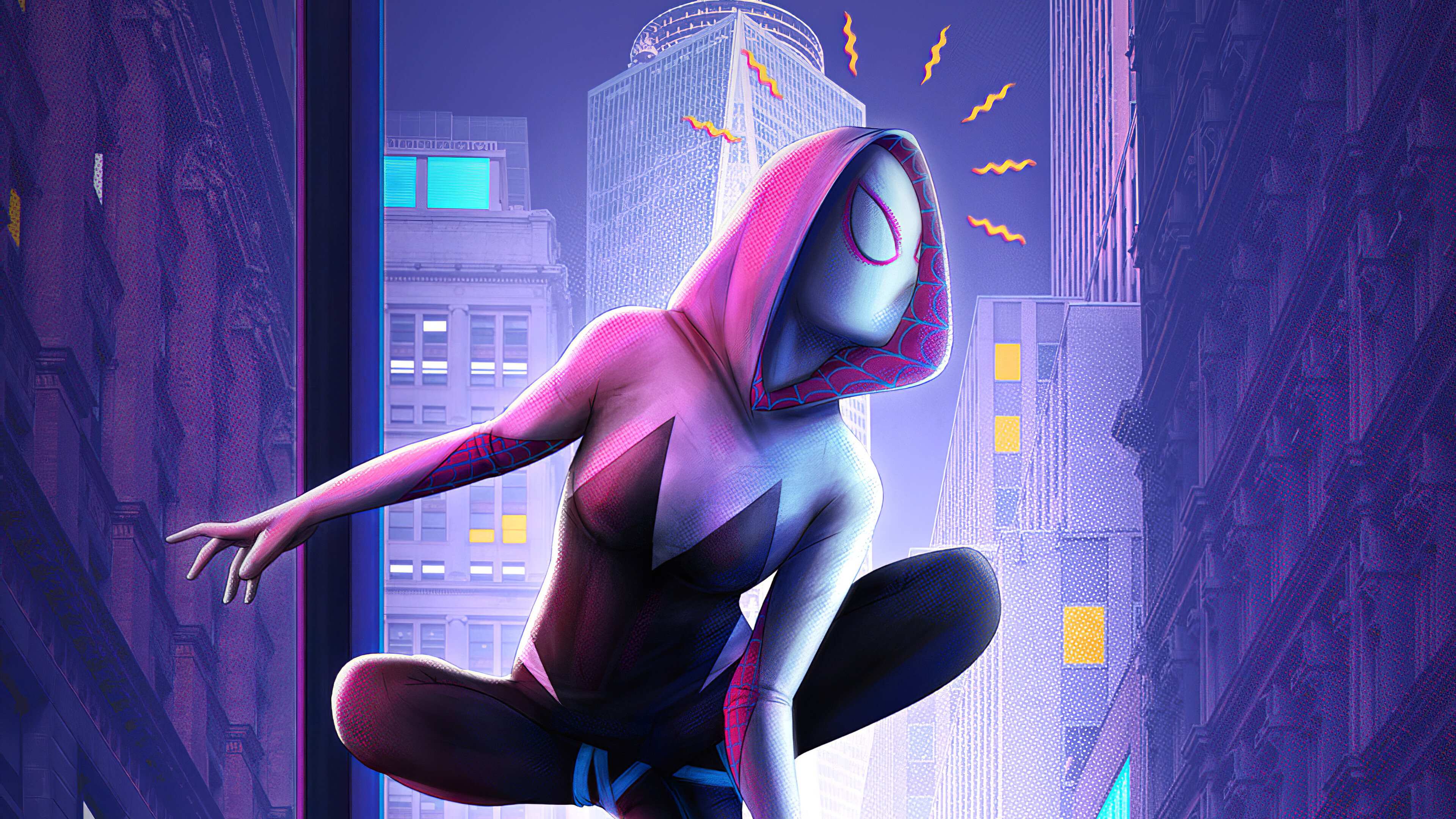 Spider-Gwen, Gwen Stacy Wallpaper, 3840x2160 4K Desktop