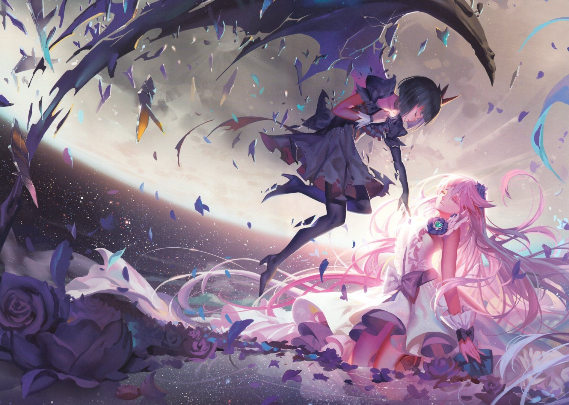 Anime, Puella Magi Madoka, Animated, Mobile, 1920x1370 HD Desktop