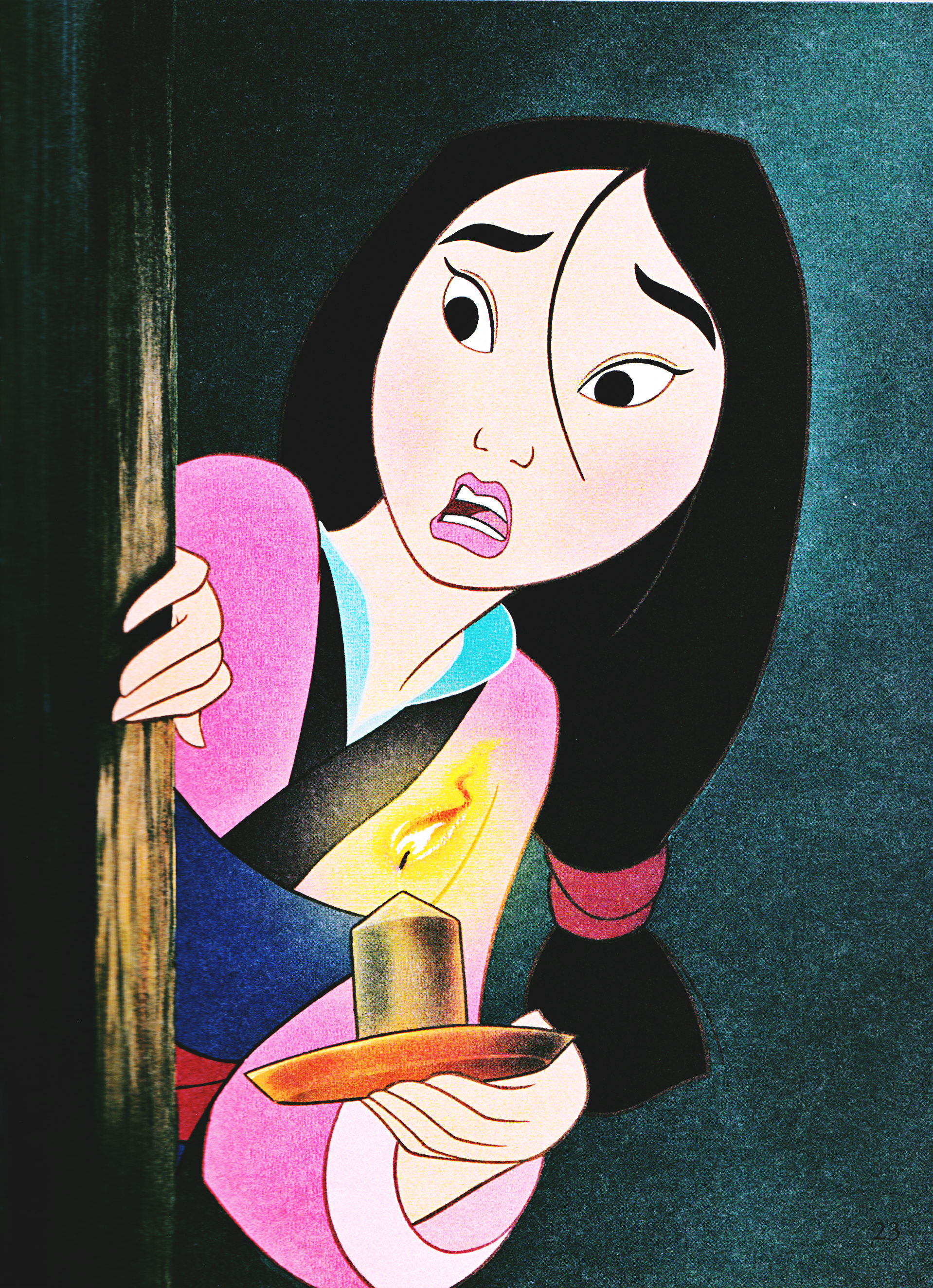 Fa Mulan, Walt Disney book images, Fa Mulan, 1920x2650 HD Phone