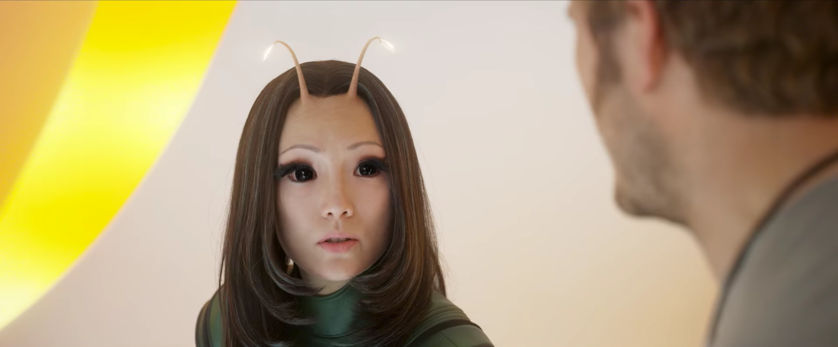 Mantis, Marvel cinematic universe, Memorable character, Quirky background, 2880x1200 Dual Screen Desktop