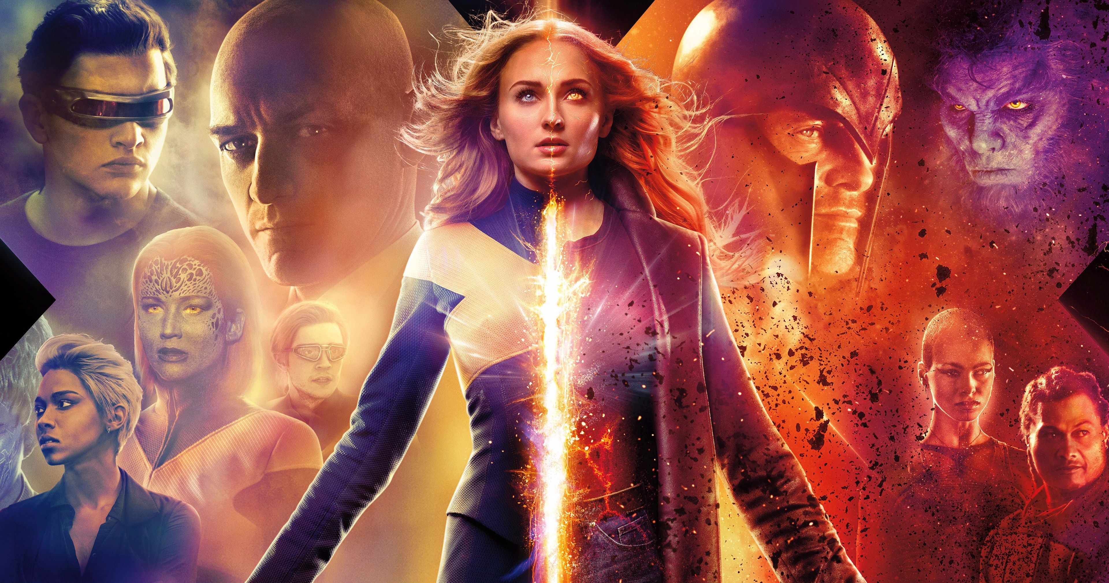 Dark Phoenix, Ending, Reshot, Superhero movie, 3840x2030 HD Desktop