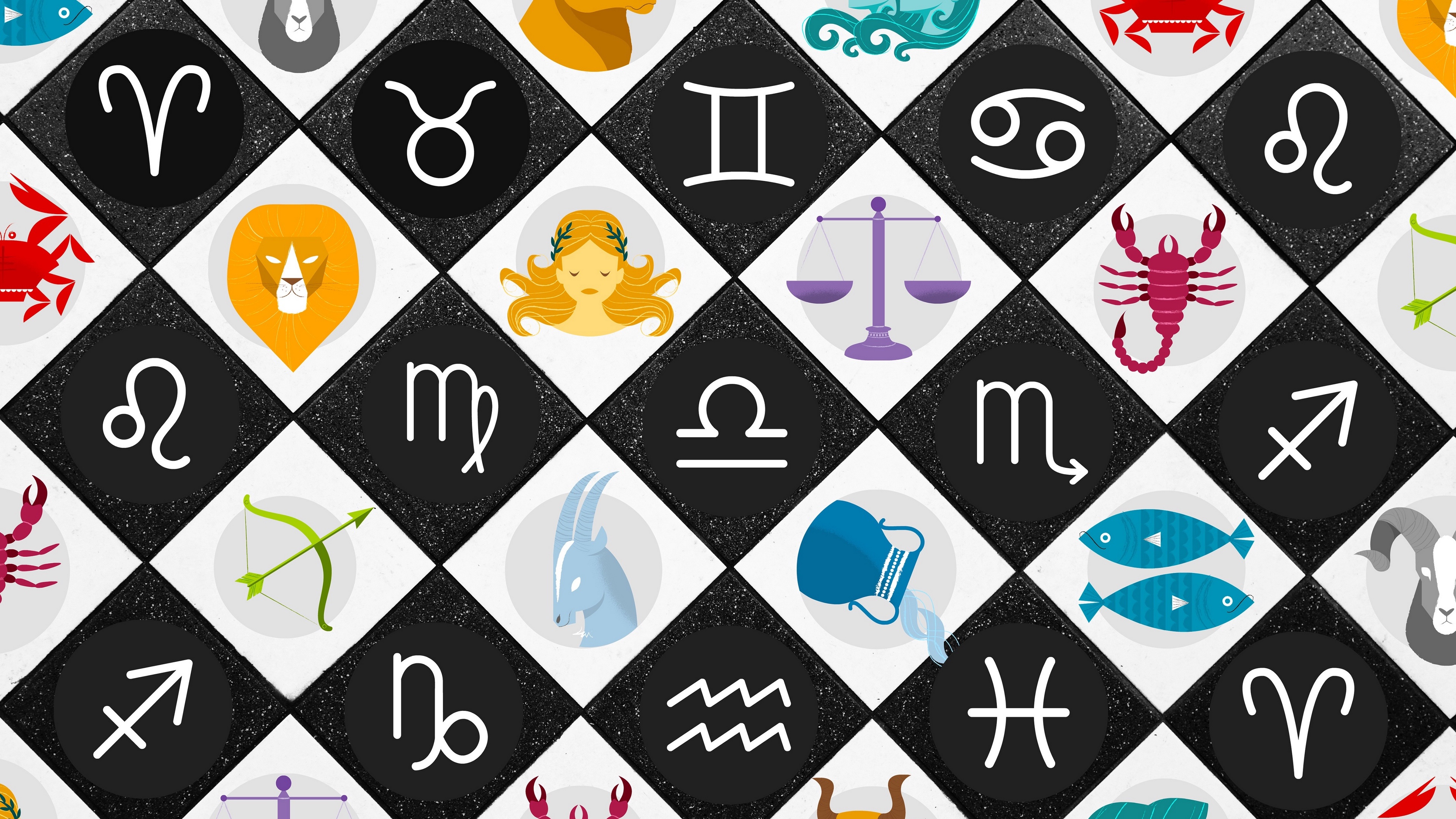 Astrological sign pictures, Christopher Cunningham post, Zodiac aesthetics, 3840x2160 4K Desktop