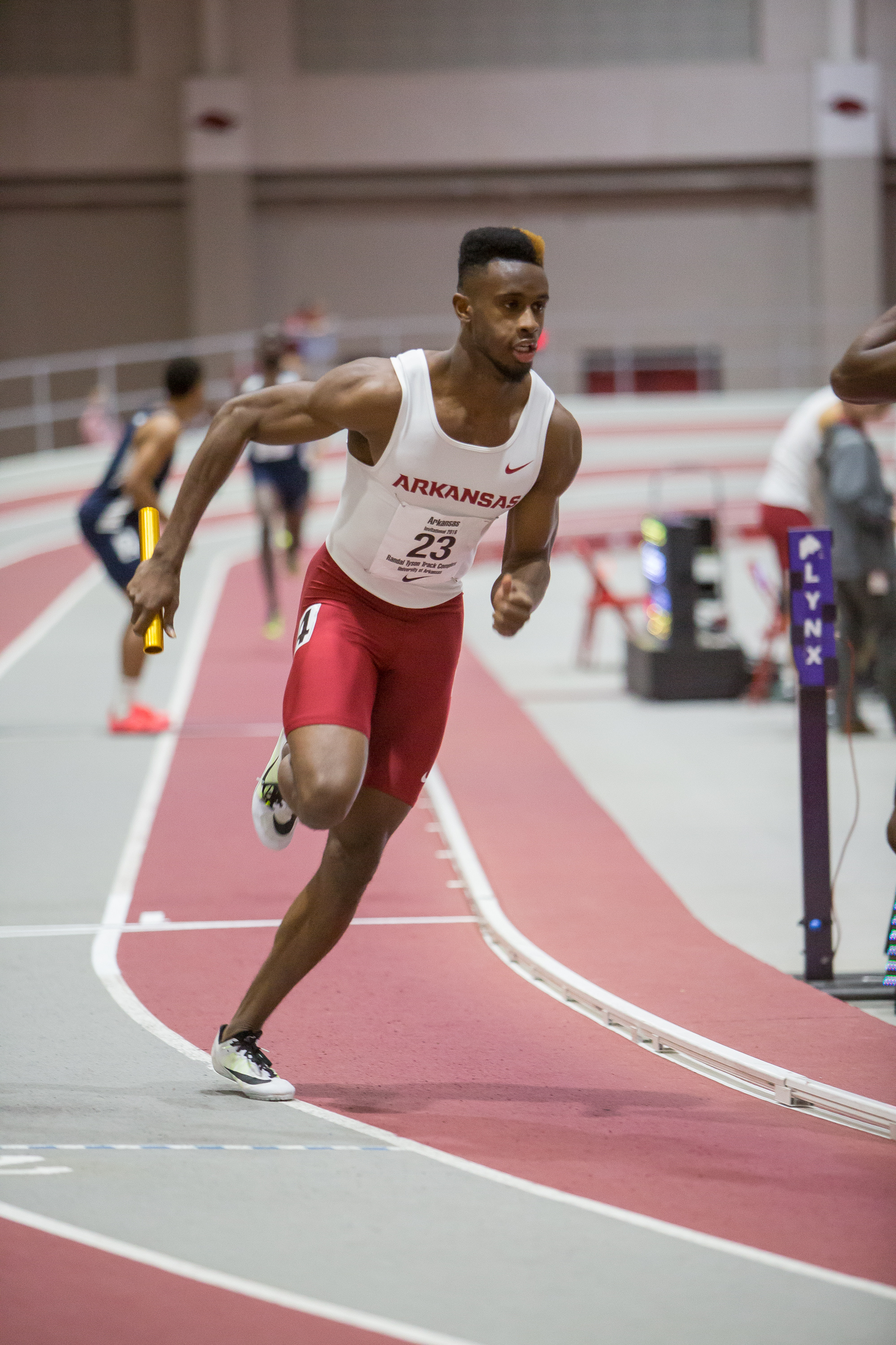 Jarrion Lawson, Arkansas Invitational, Arkansas Razorbacks, 2000x3000 HD Phone