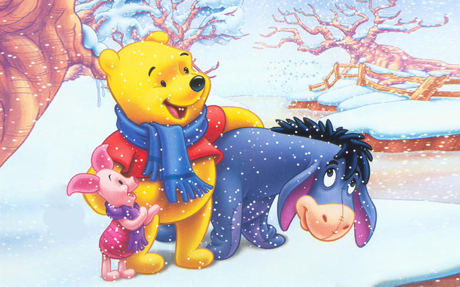 Winnie-the-Pooh and Piglet, Eeyore (Winnie-the-Pooh) Wallpaper, 1920x1200 HD Desktop