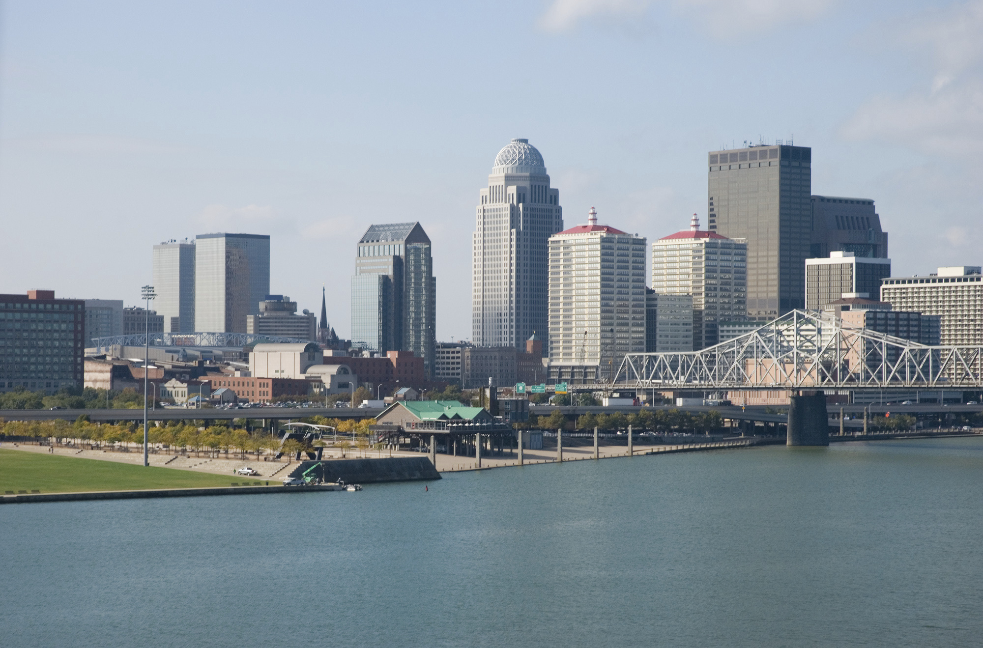 Louisville Skyline, Travels, Kentucky cityscape, Urban architecture, 2000x1320 HD Desktop