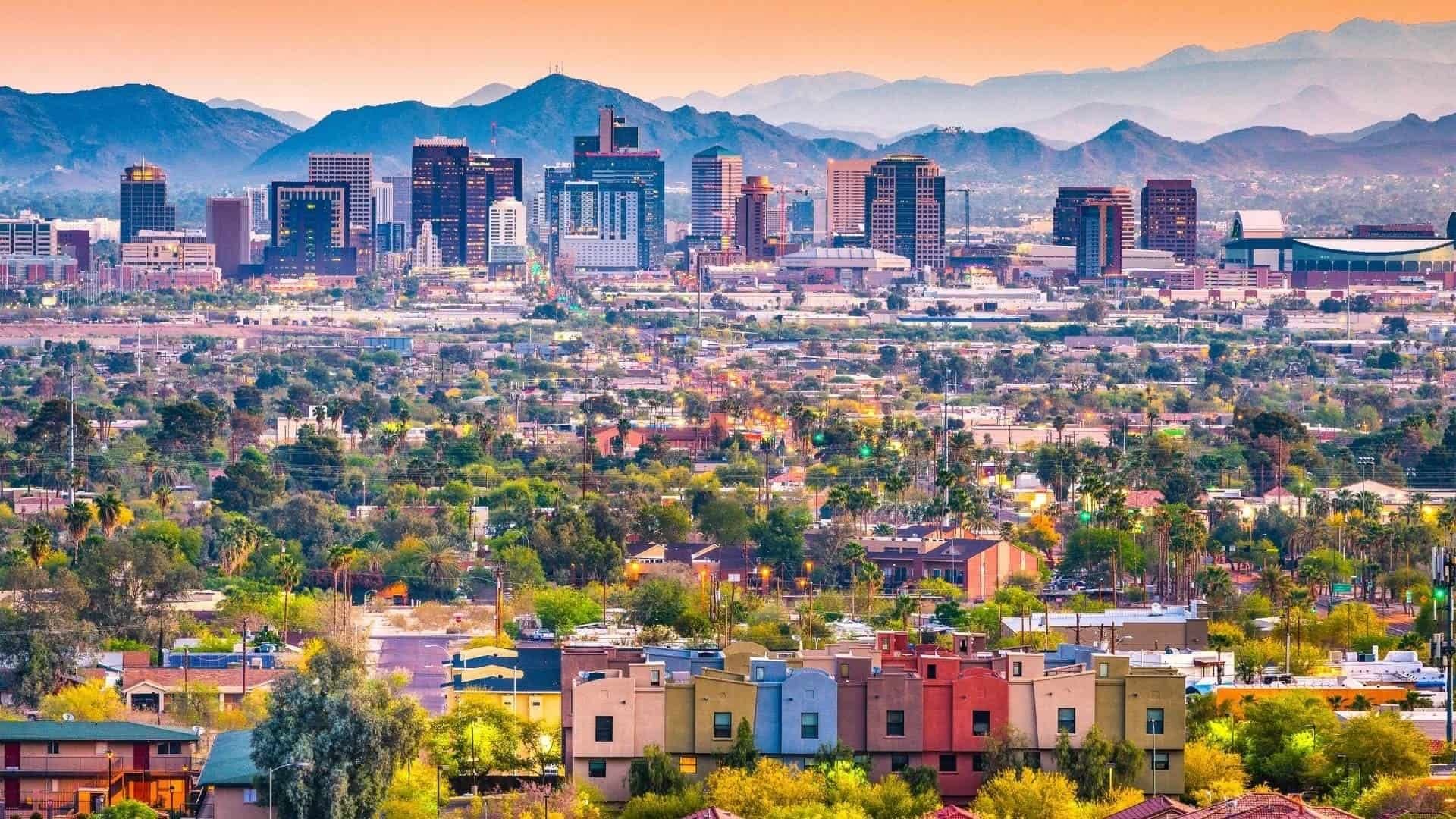 Phoenix Skyline, Healthcare opportunities, Virtual job fair, Medical professionals, 1920x1080 Full HD Desktop