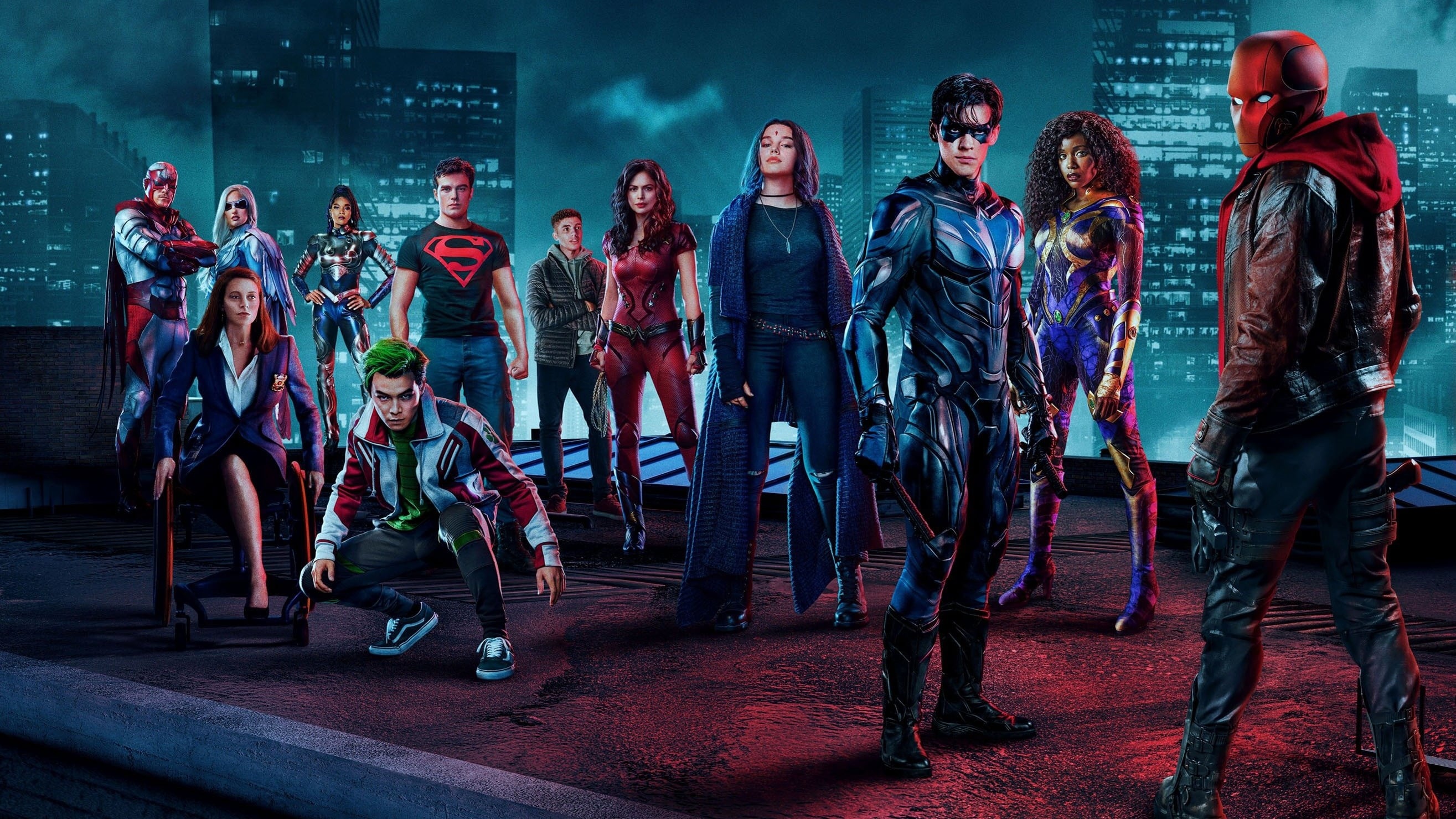 Titans TV series, DC Comics, Exciting adventures, Incredible visuals, 2630x1480 HD Desktop