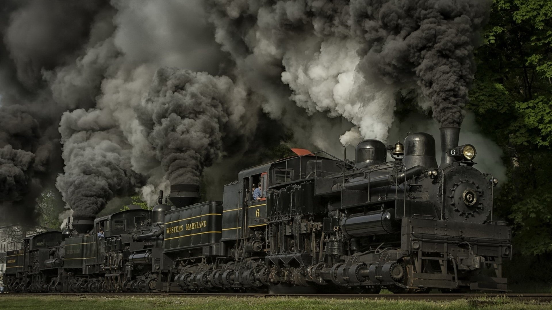 Steam Train, HD Wallpapers, Backgrounds, 1920x1080 Full HD Desktop