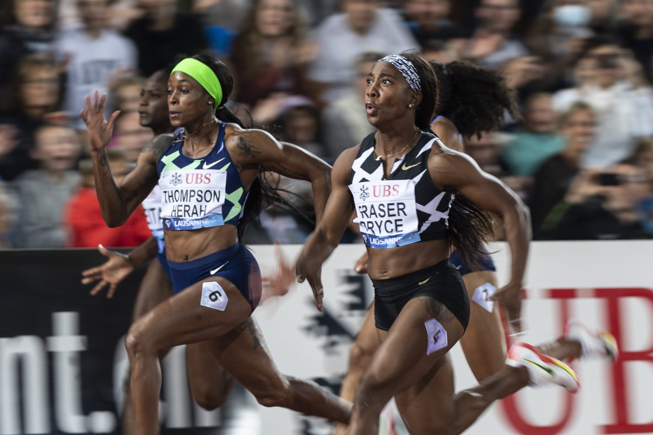 Elaine Thompson-Herah, Shelly-Ann Fraser-Pryce Wallpaper, 2560x1710 HD Desktop