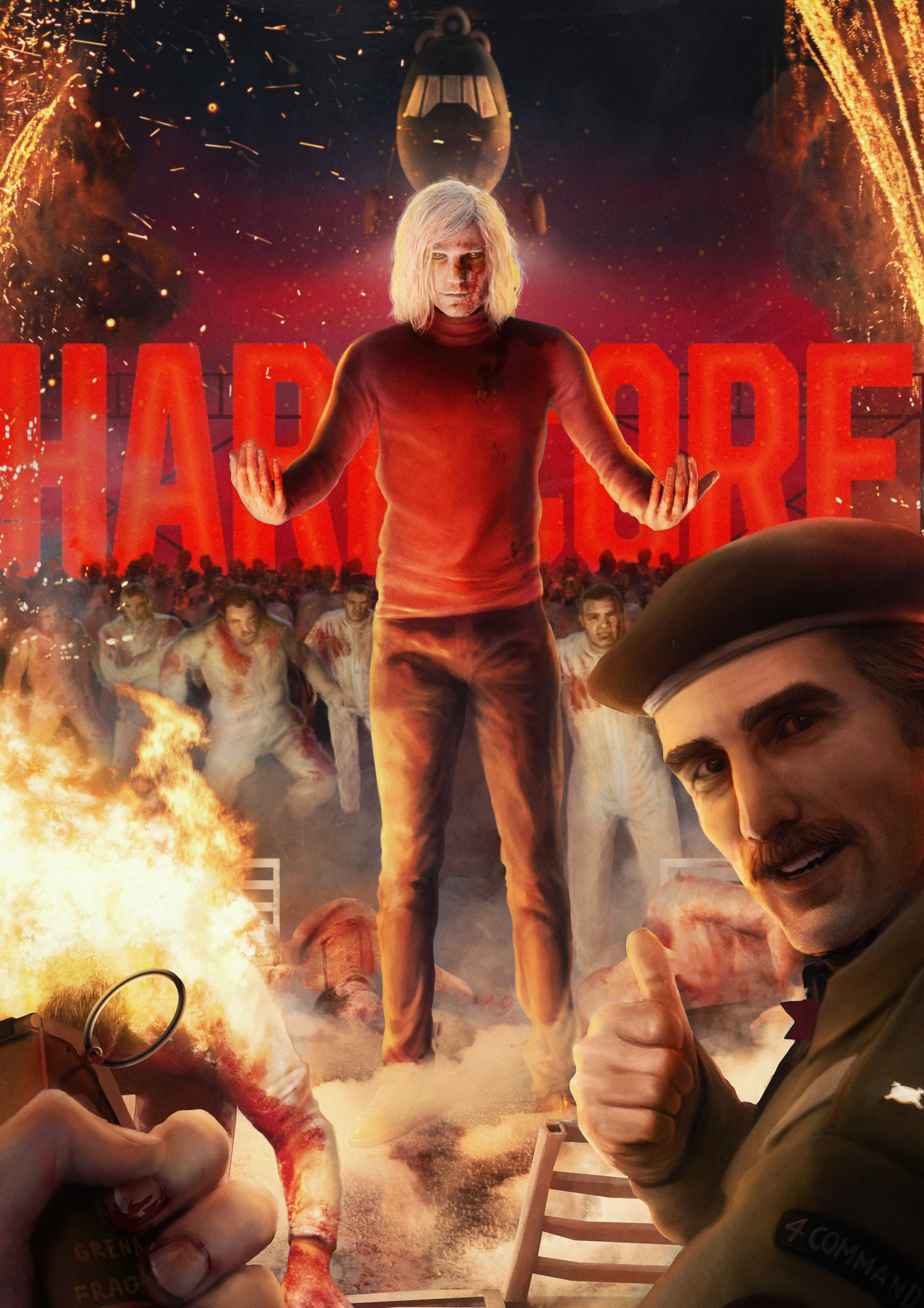 Hardcore Henry, Artstation, Movie artwork, Digital art, 1920x2720 HD Phone