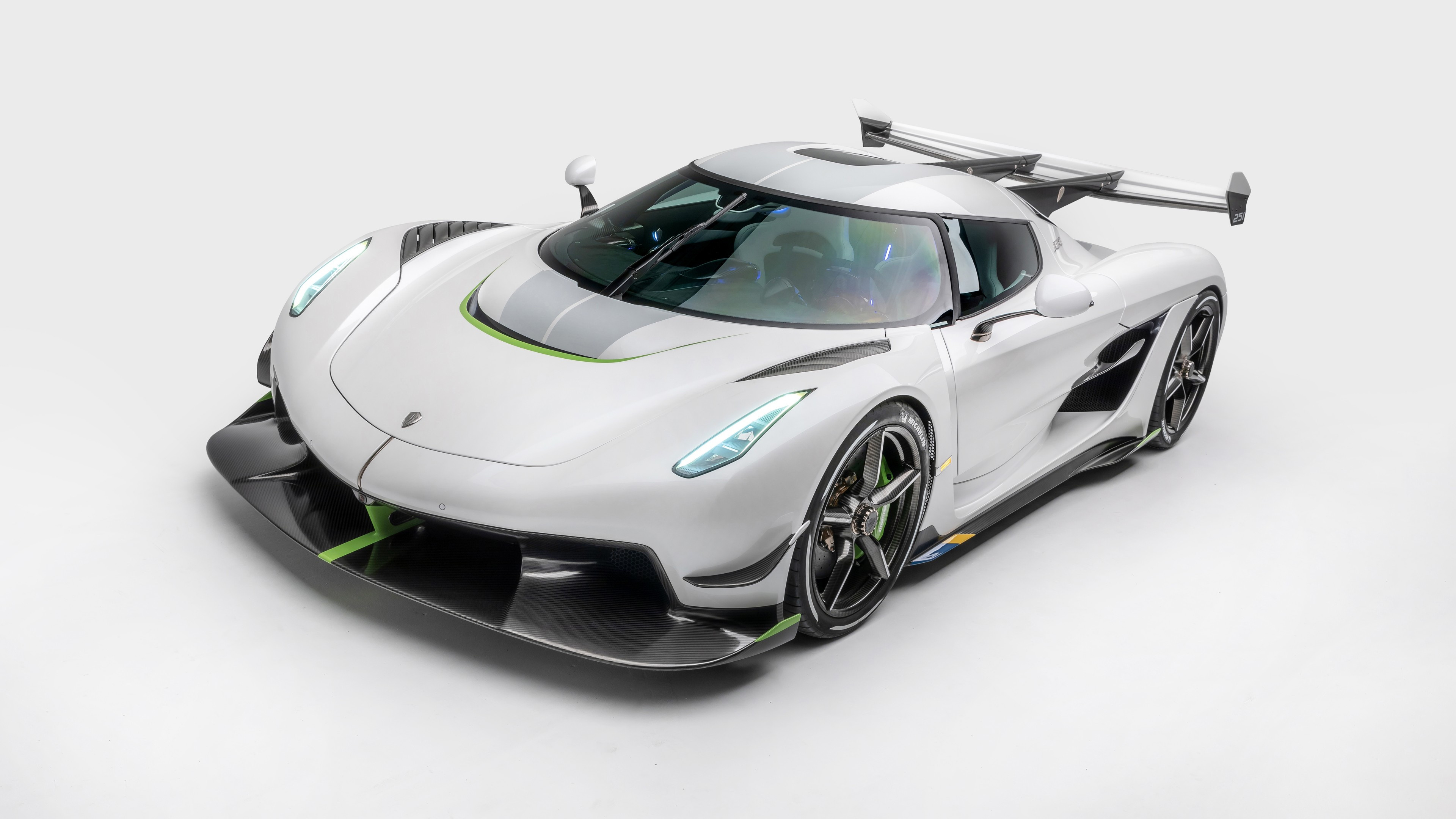 Koenigsegg Jesko White, Supercars prototype, Wallpapers, UHD TV, 3840x2160 4K Desktop