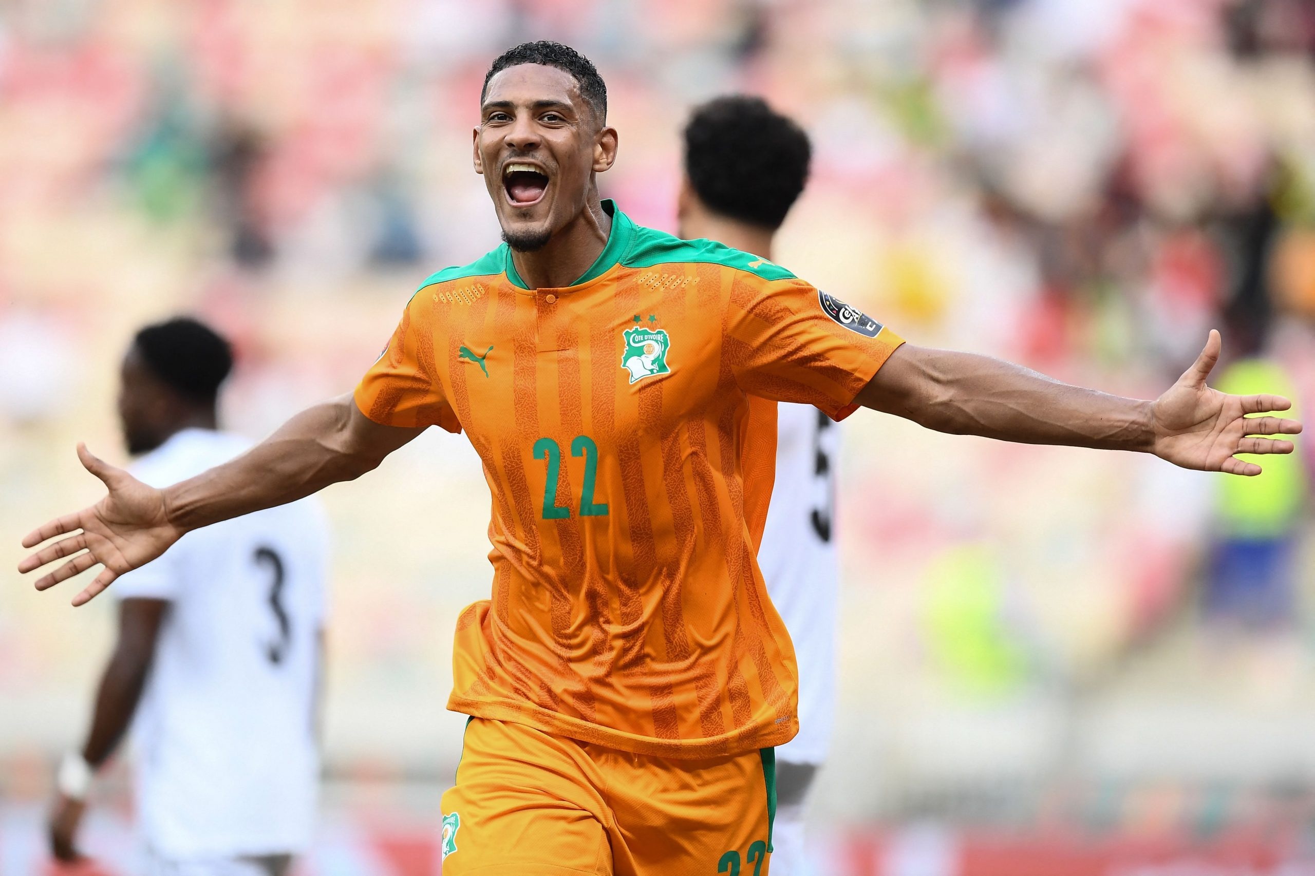 Ivory Coast, Sbastien Haller, French football, 2560x1710 HD Desktop