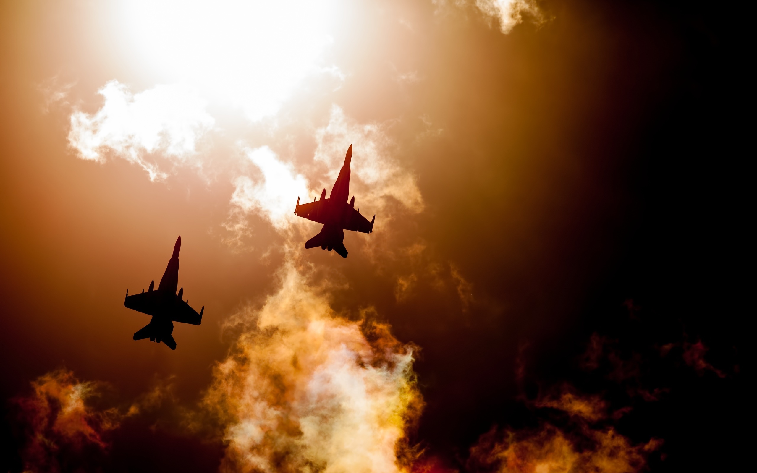 Jet fighters, High resolution, Visual delight, 2560x1600 HD Desktop