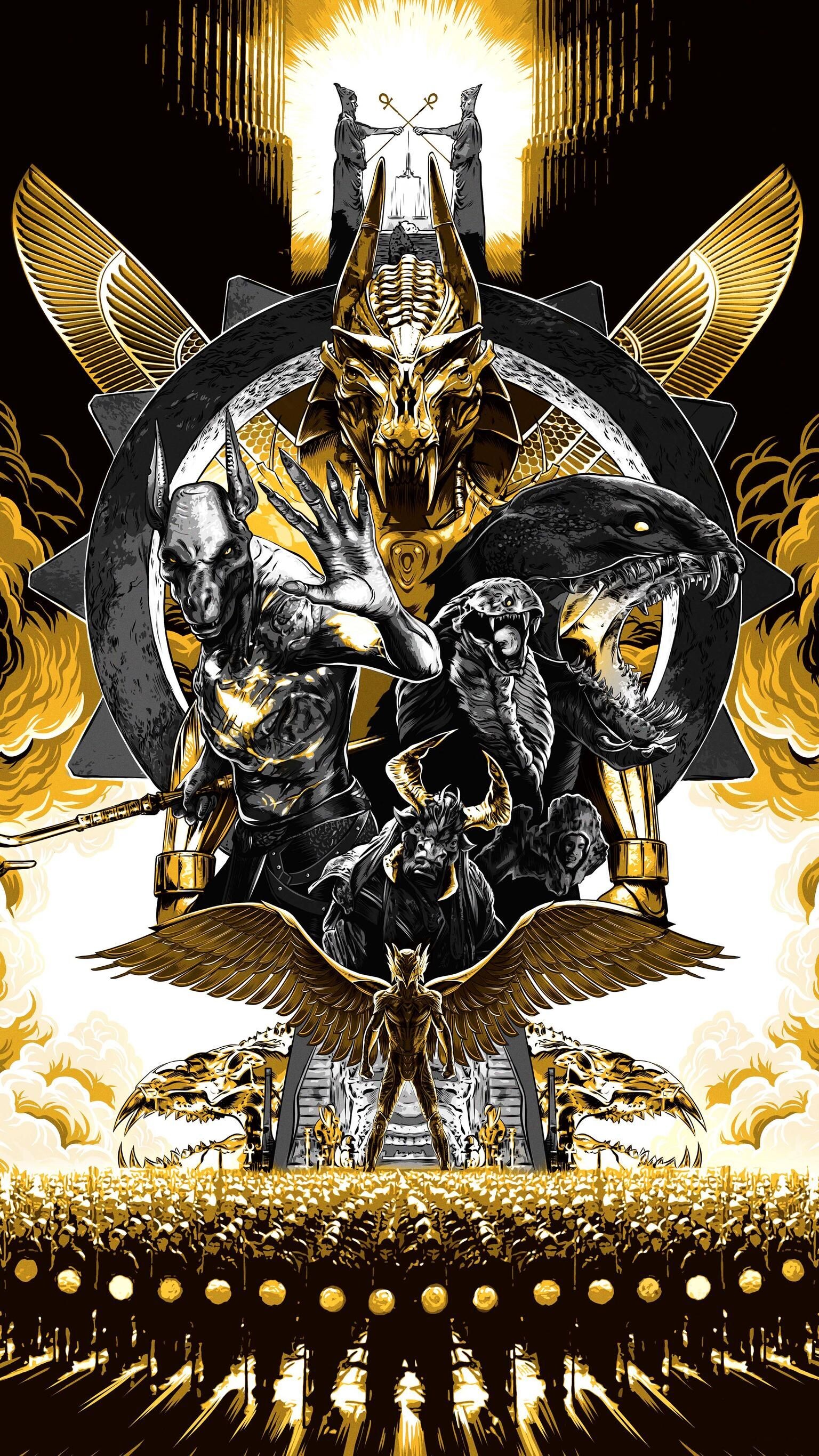Ancient Egyptian wallpaper, HD phone wallpapers, Michelle Walker, 1540x2740 HD Phone