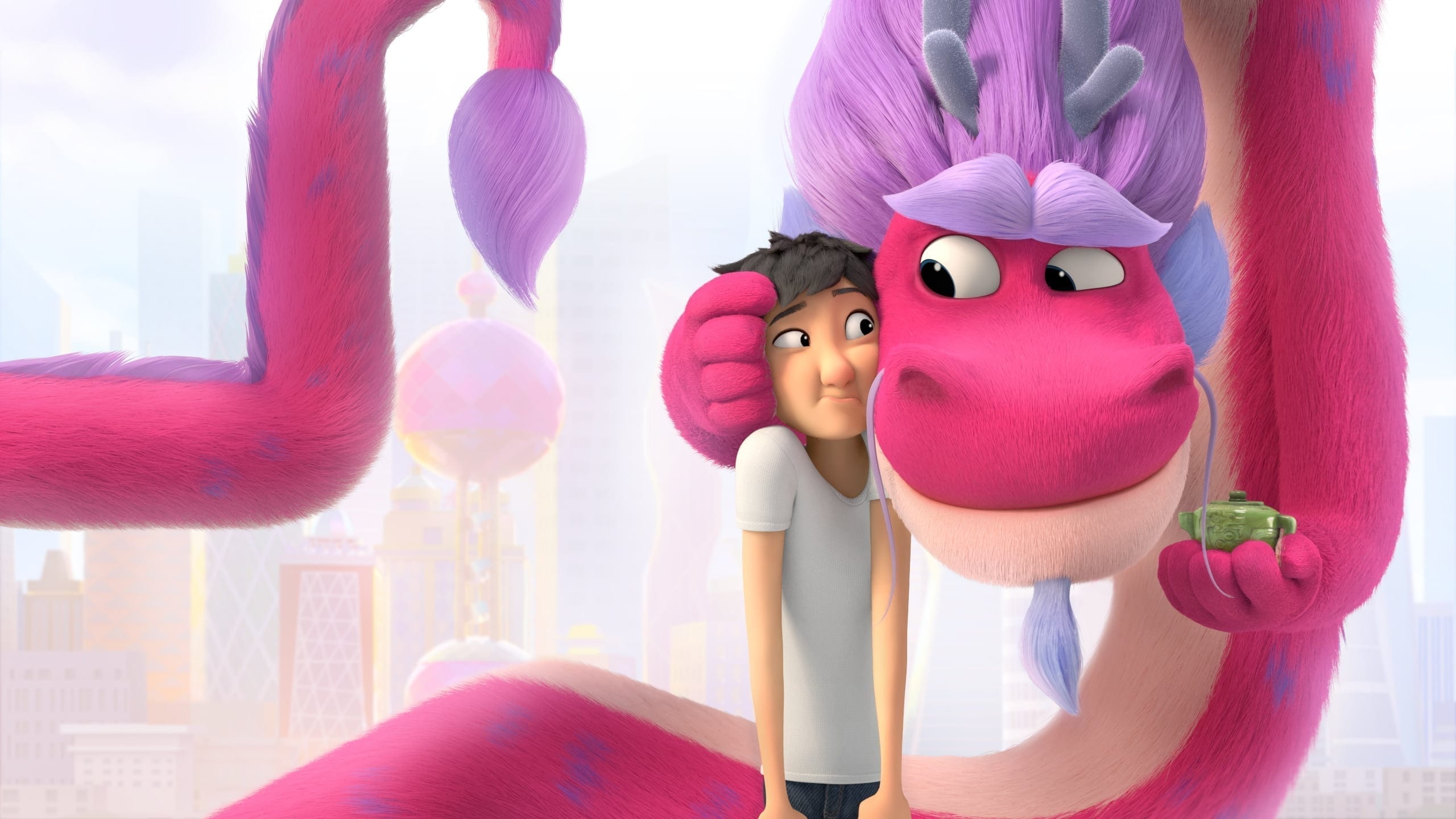 Wish Dragon, Animation, Review, Eye crave network, 2560x1440 HD Desktop