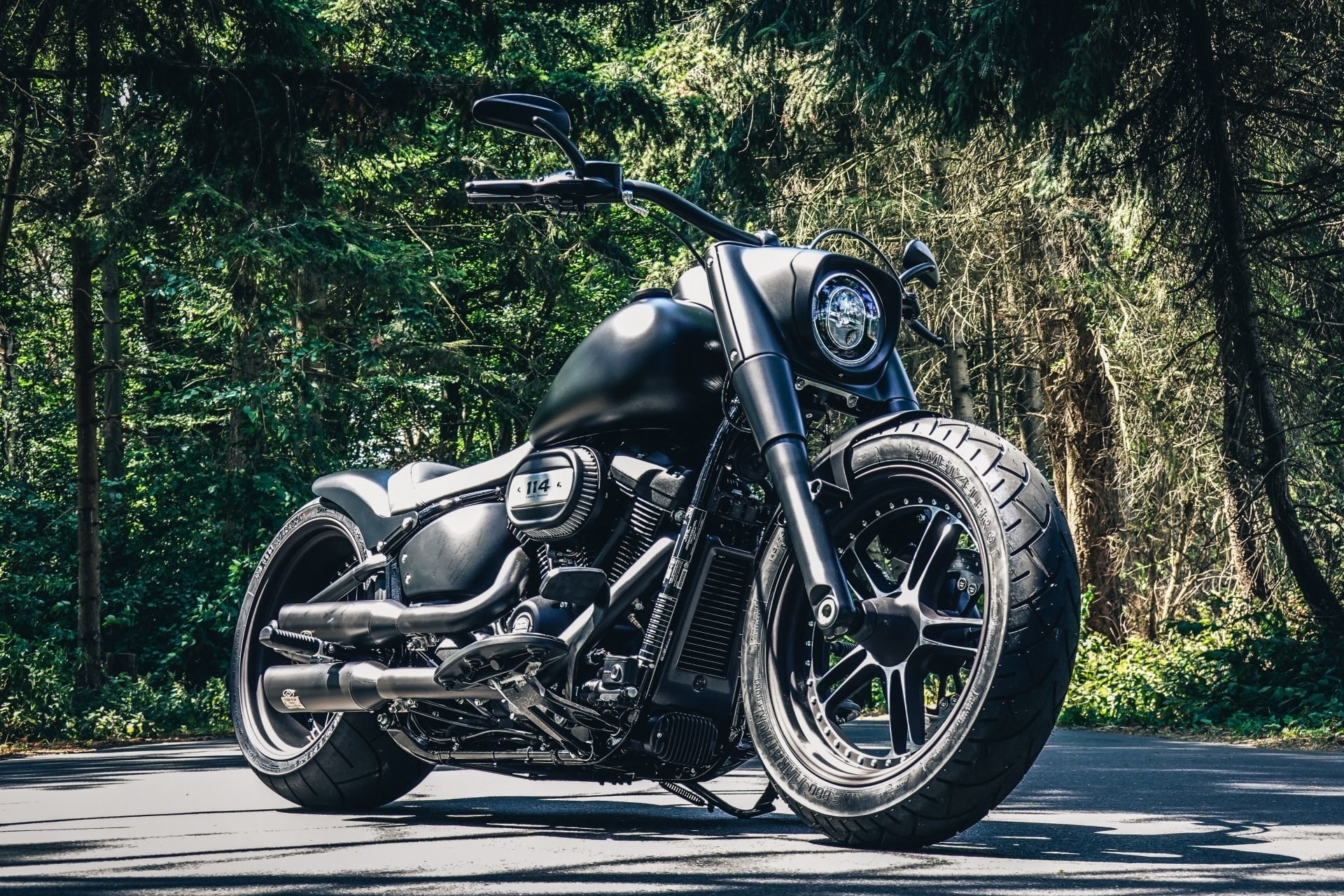Harley Davidson Fat Boy 114 Wallpapers 36 images WallpaperCat