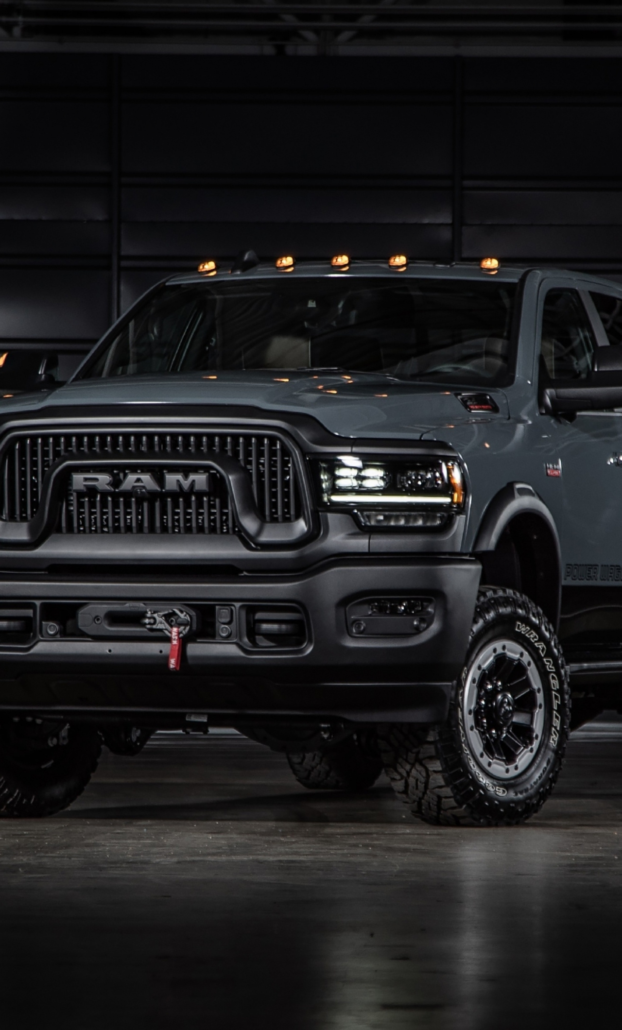 Ram 2500, 2020 Ram Trucks 2500 Heavy Duty, Image Background, 1280x2120 HD Phone