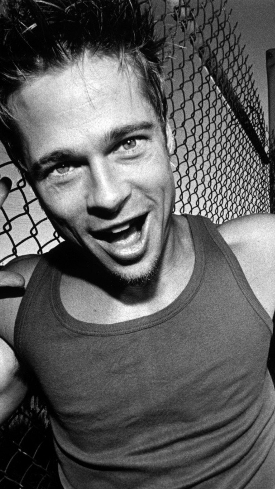 Brad Pitt, Celebs, Nokia Lumia 2520, Brad Pitt having fun, 1080x1920 Full HD Phone