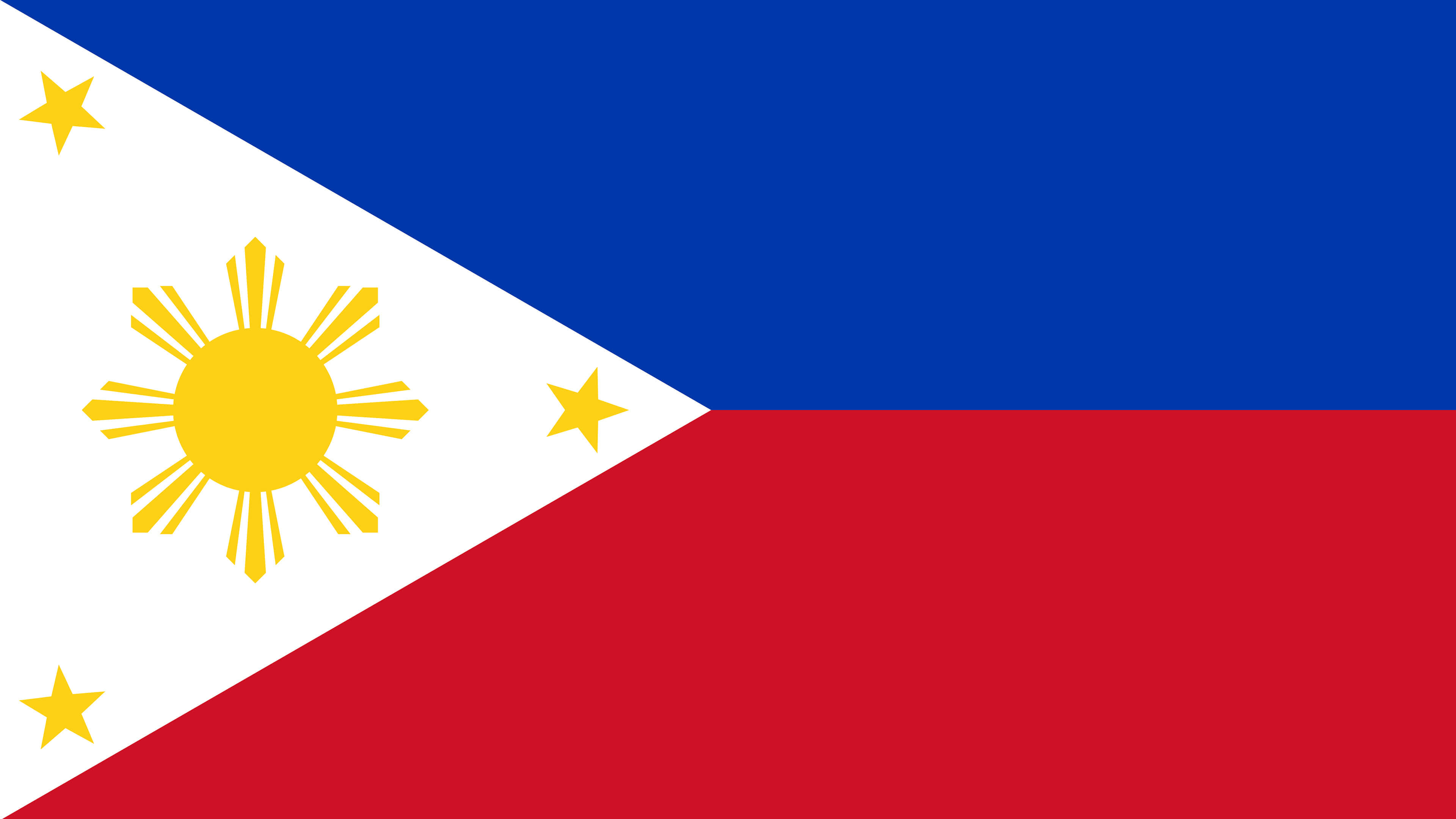 National flag, Philippines Wallpaper, 3840x2160 4K Desktop