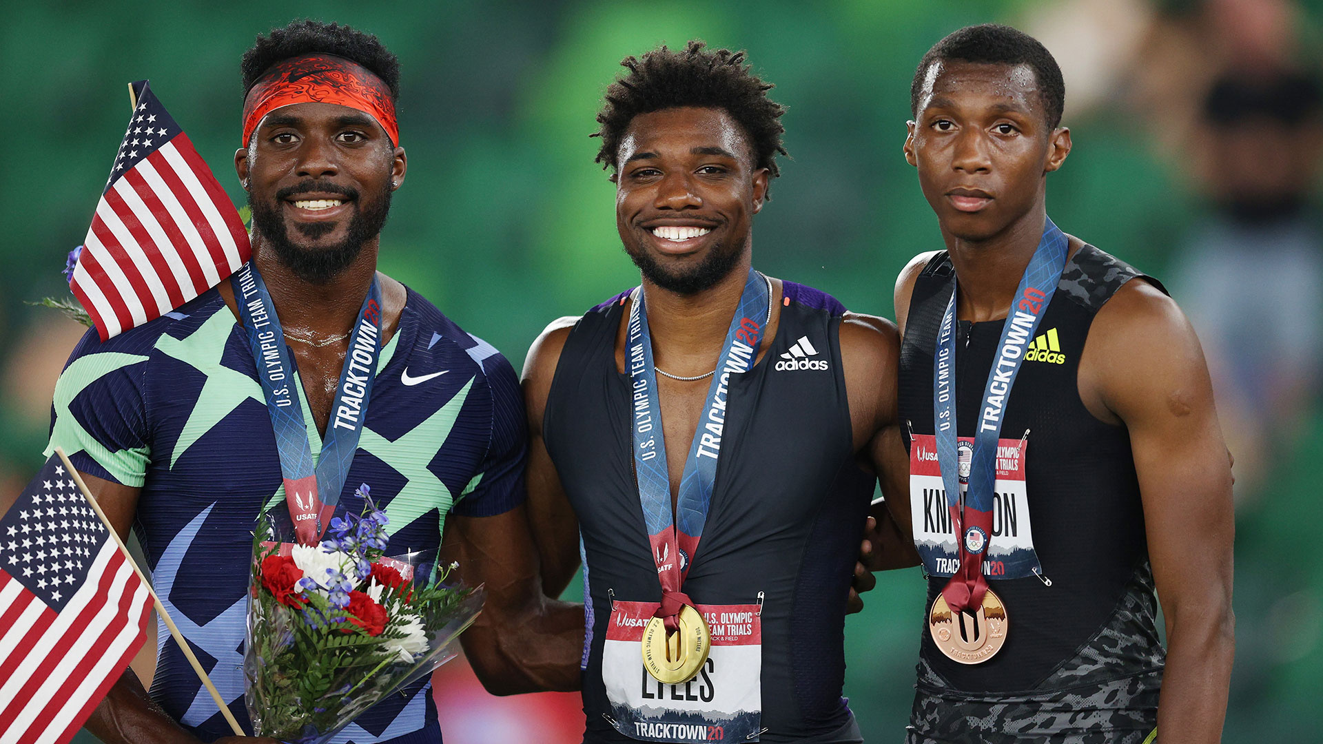 Noah Lyles, Trials 200m winner, Olympic debut, Rising talent, 1920x1080 Full HD Desktop