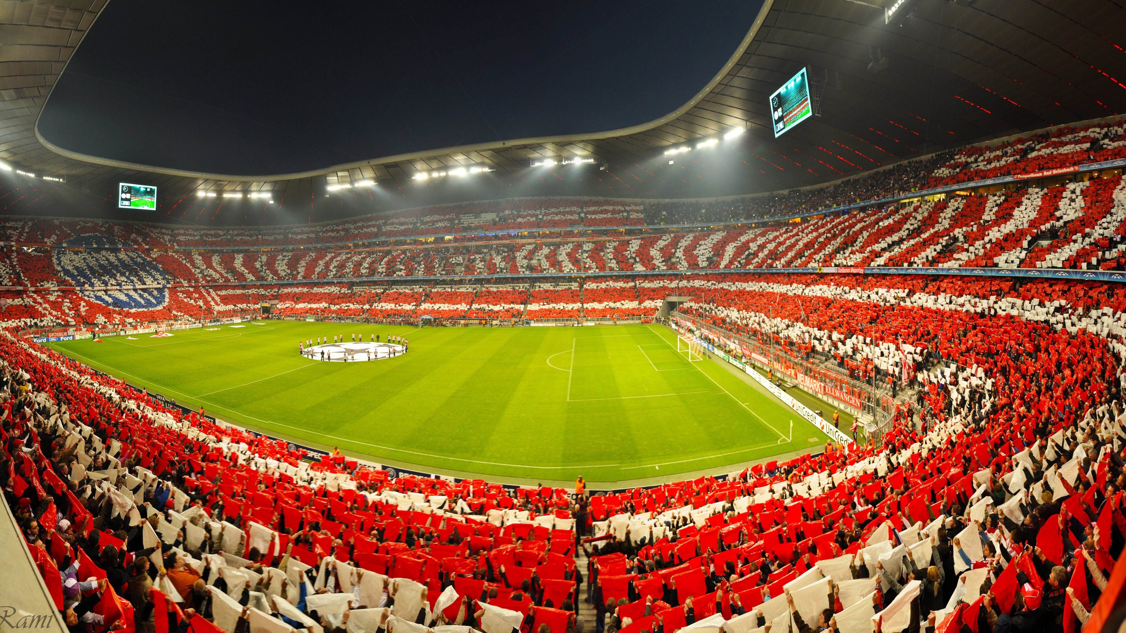 Allianz Arena, Bayern Munchen FC Wallpaper, 3840x2160 4K Desktop