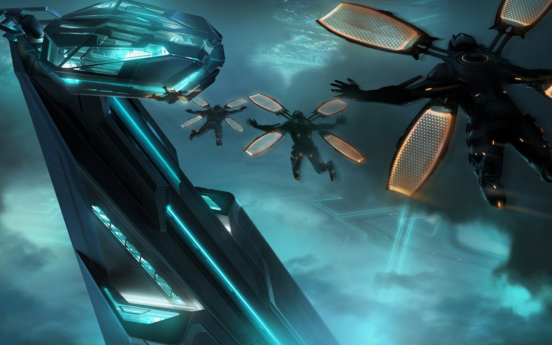 Tron movie, Legacy 3 wallpaper, Movie wallpapers, Futuristic world, 1920x1200 HD Desktop