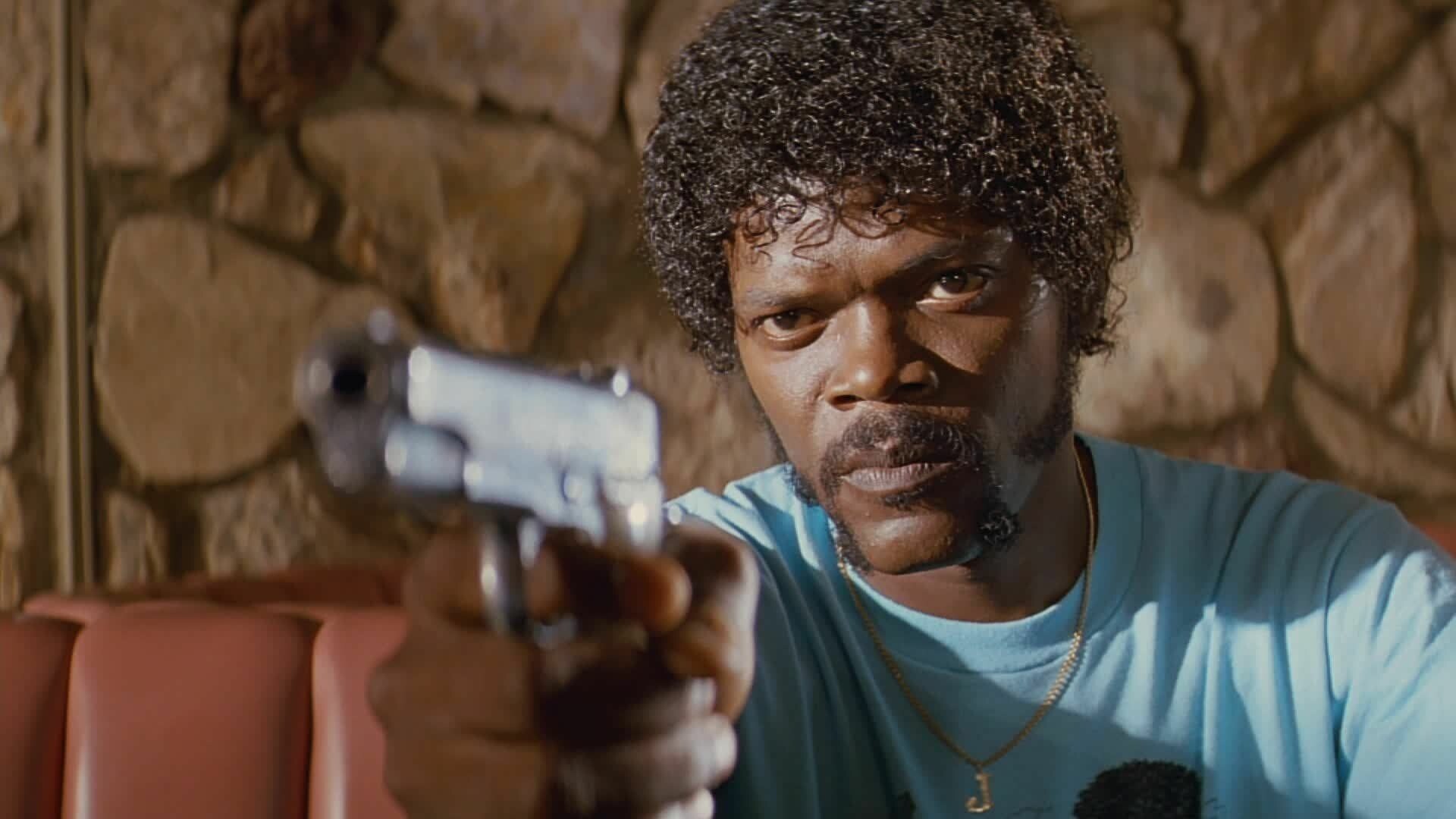 Pulp Fiction HD wallpaper, Quentin Tarantino, Cinematic masterpiece, Iconic film poster, 1920x1080 Full HD Desktop